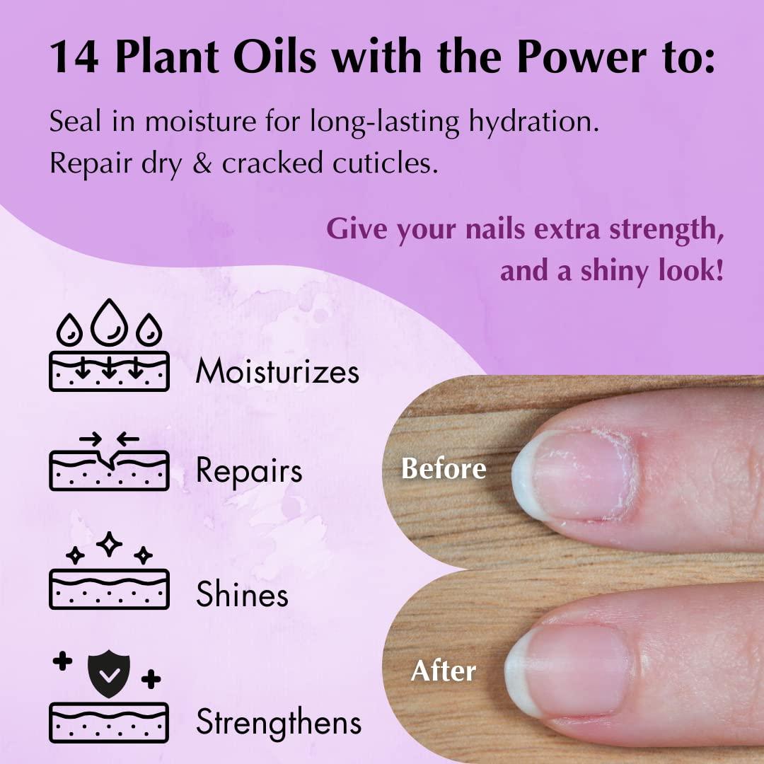 Aceite de Uñas Natural MONA 2.5 mL - Fortalece y Hidrata