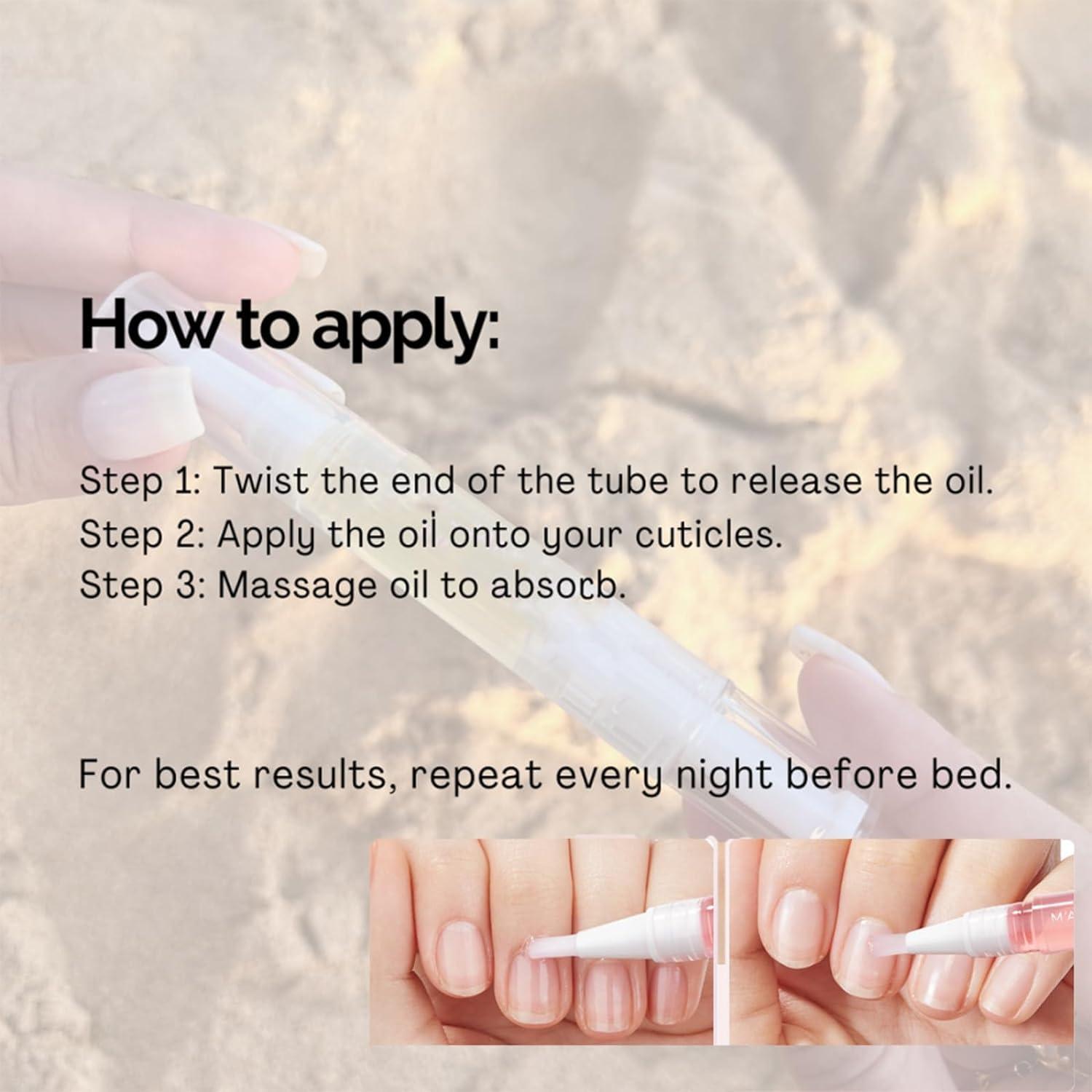 Aceite Endurecedor para Uñas Biaoyun - Crecimiento y Hidratación