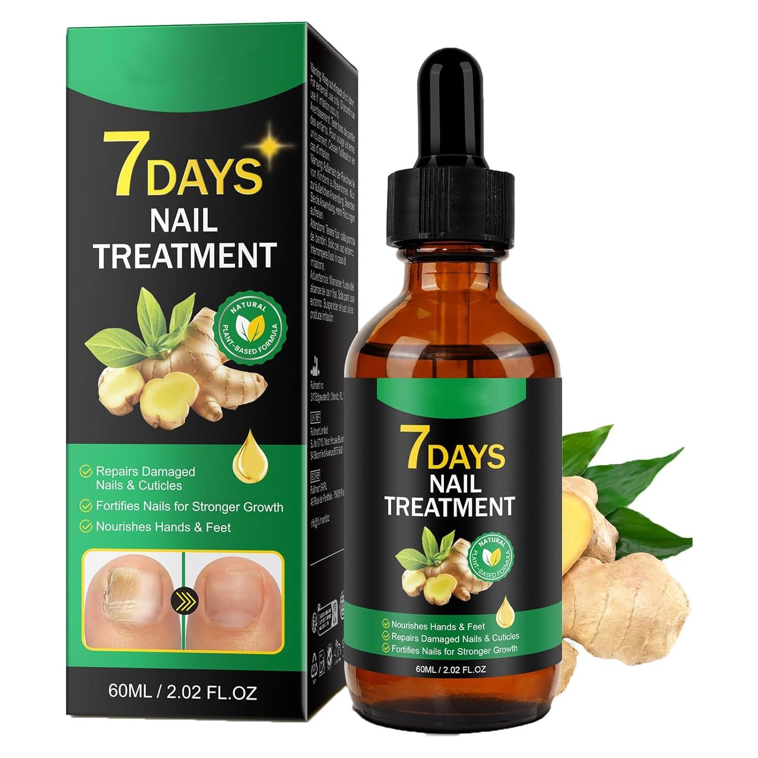 Suero de Jengibre para Uñas y Cutículas Leyosger 60ml