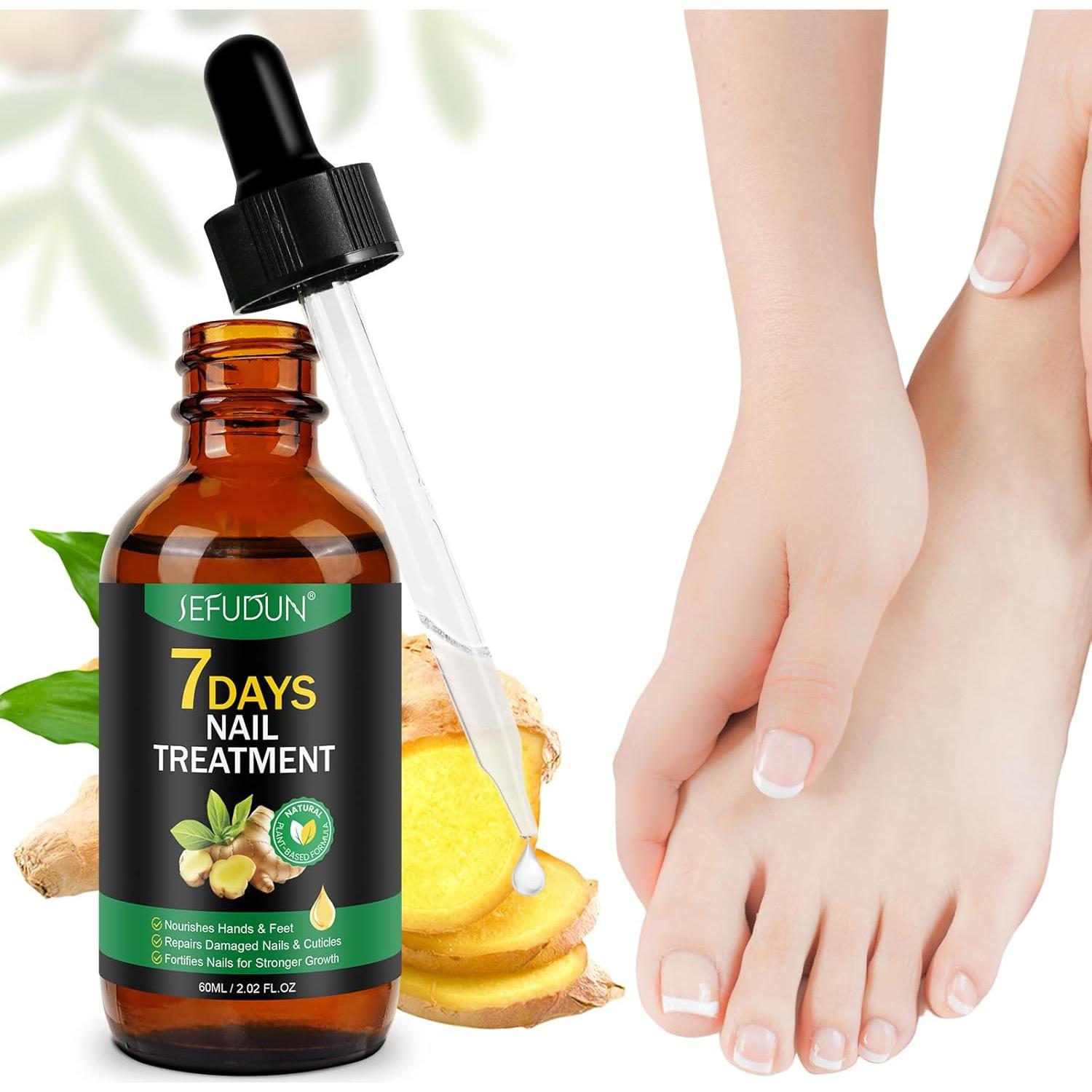 Suero de Jengibre para Uñas y Cutículas Leyosger 60ml