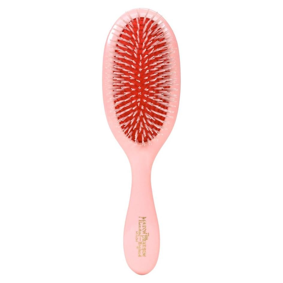 Cepillo de cabello Mason Pearson Handy Nylon Desenredante Rosa 216mm