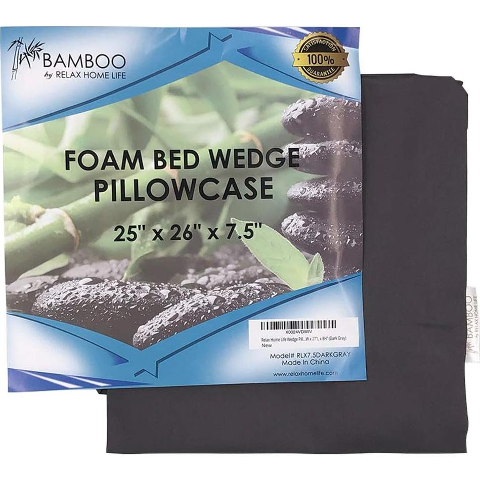 Funda de Almohada Cuña Relax Home Life Algodón Egipcio 100%