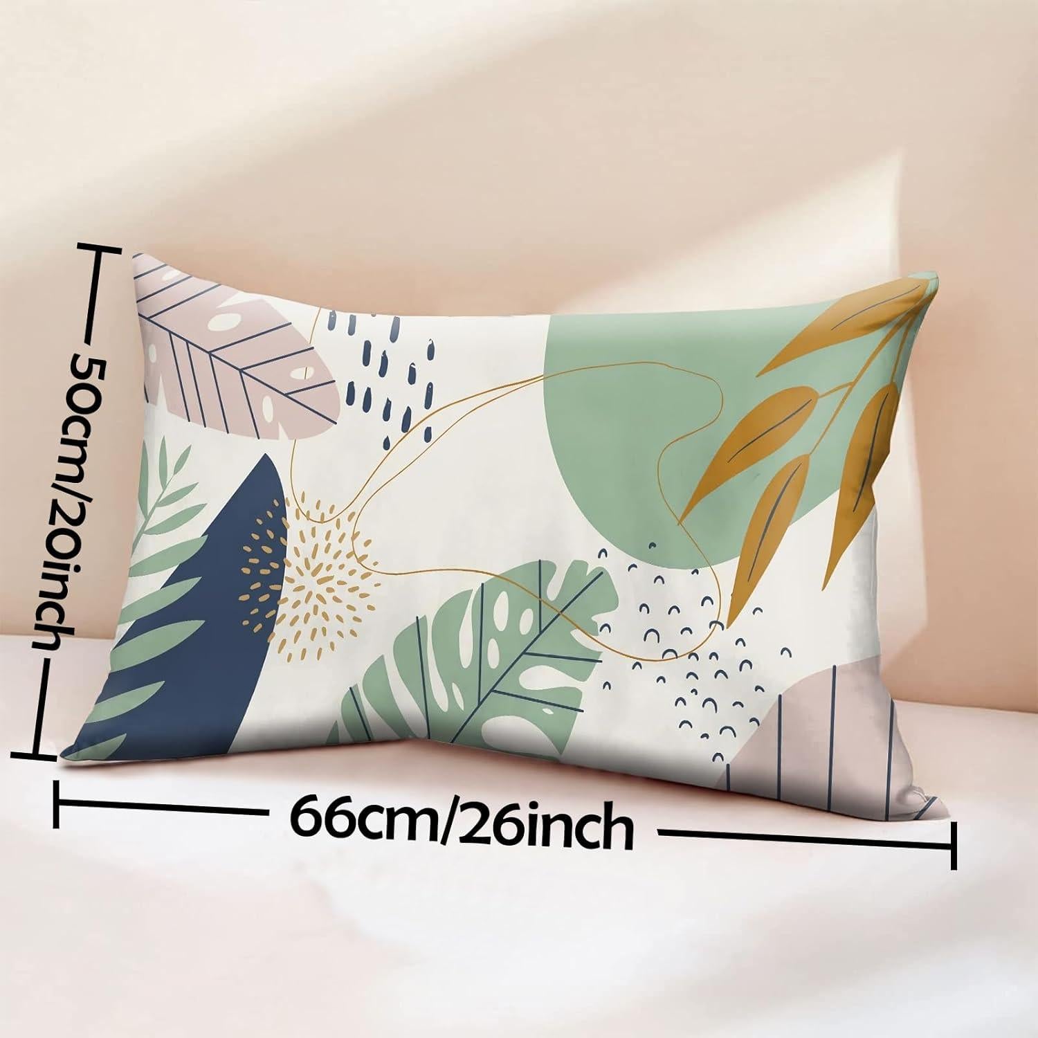 Funda de Almohada de Satén GABraden Estándar 20x26" Verde