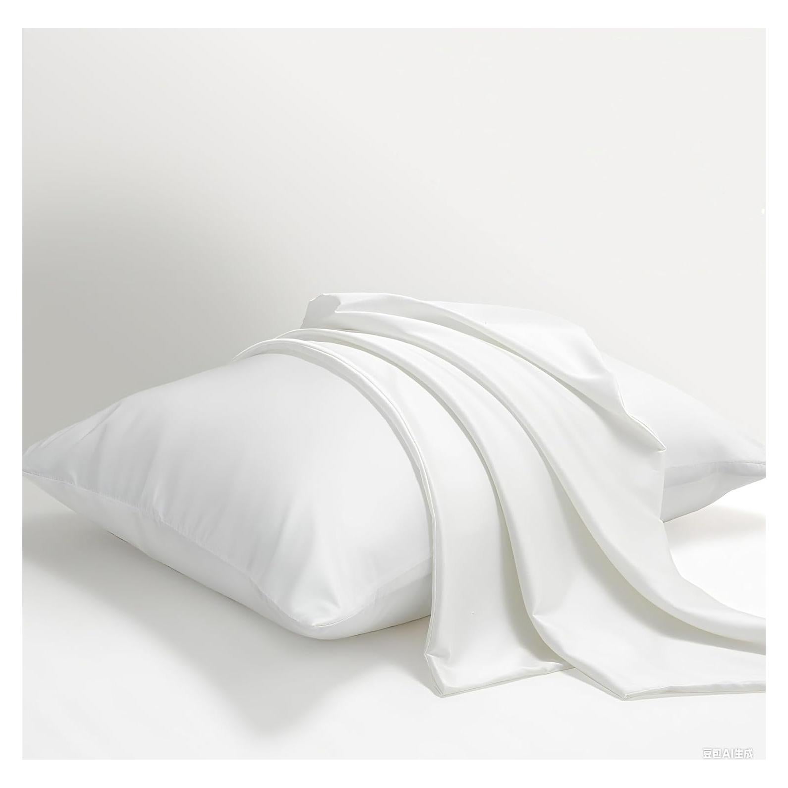 Juego de 2 Fundas de Almohada de Seda BPC King 22 Momme