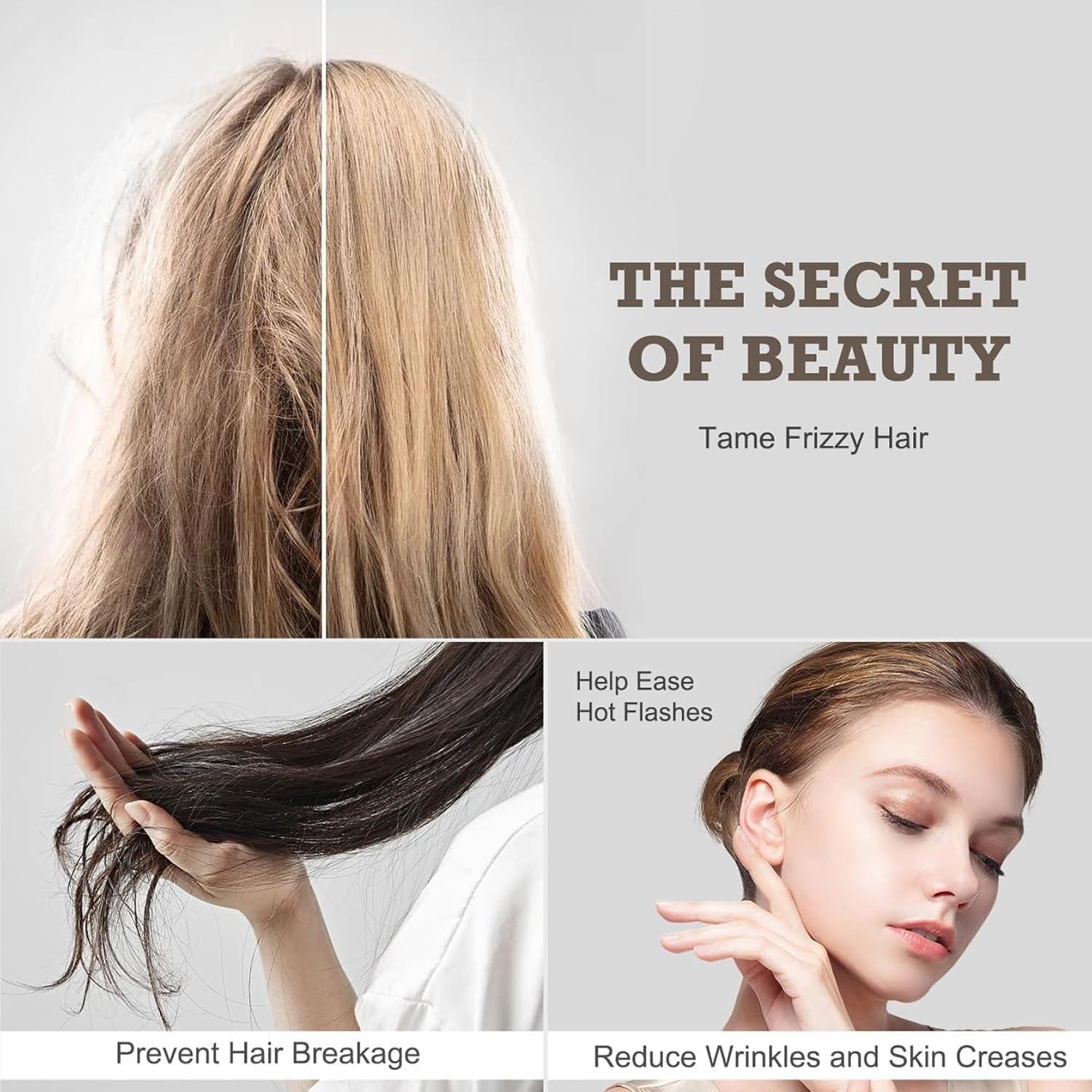 Juego de 2 Fundas de Almohada de Seda BPC King 22 Momme