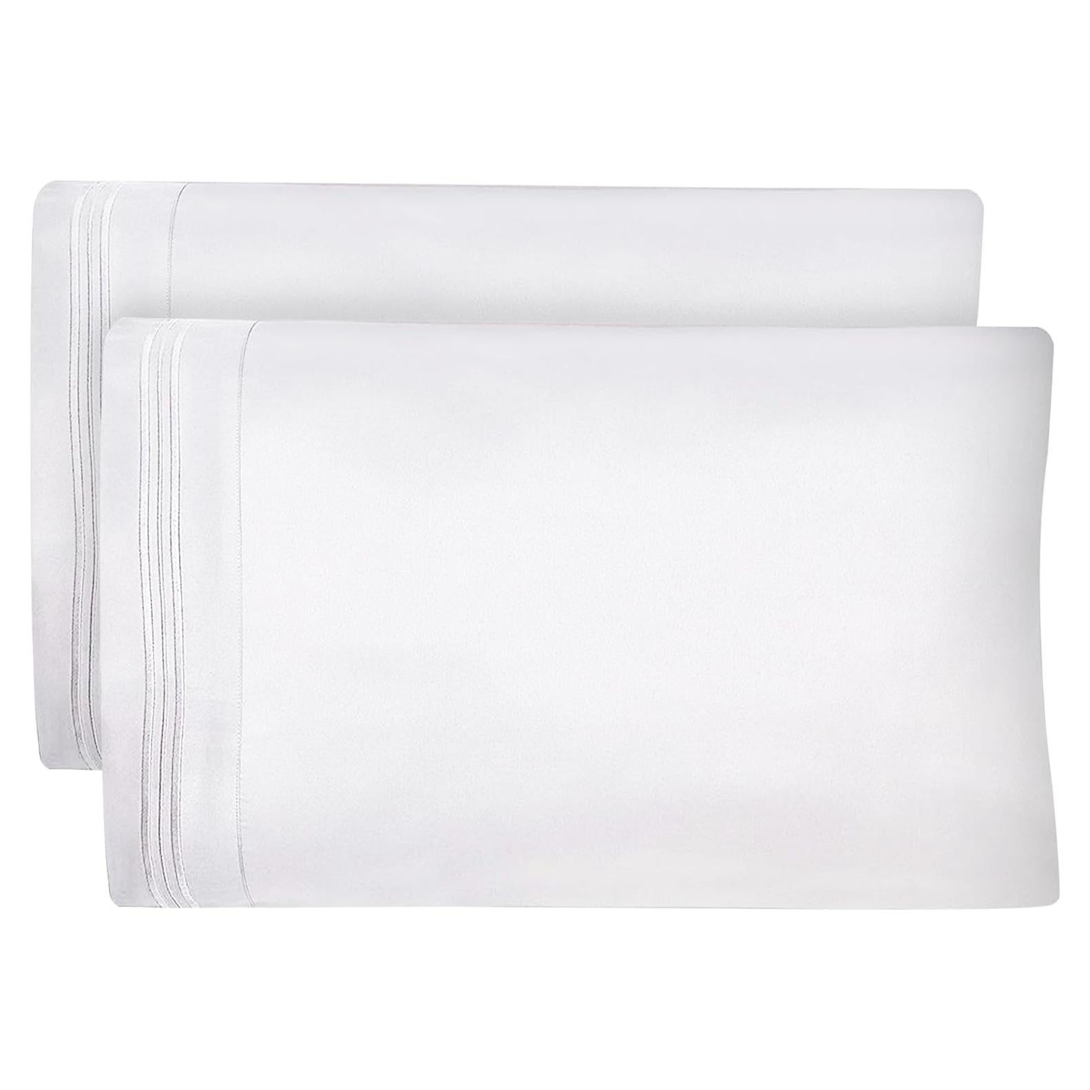 Juego de Fundas de Almohada King Dreamcare 2 Piezas Microfibra