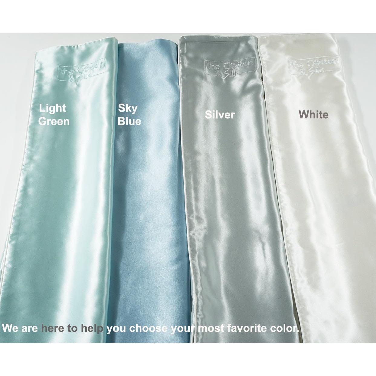 Juego de 2 Fundas de Almohada de Seda 22 Momme The Cotton & Silk