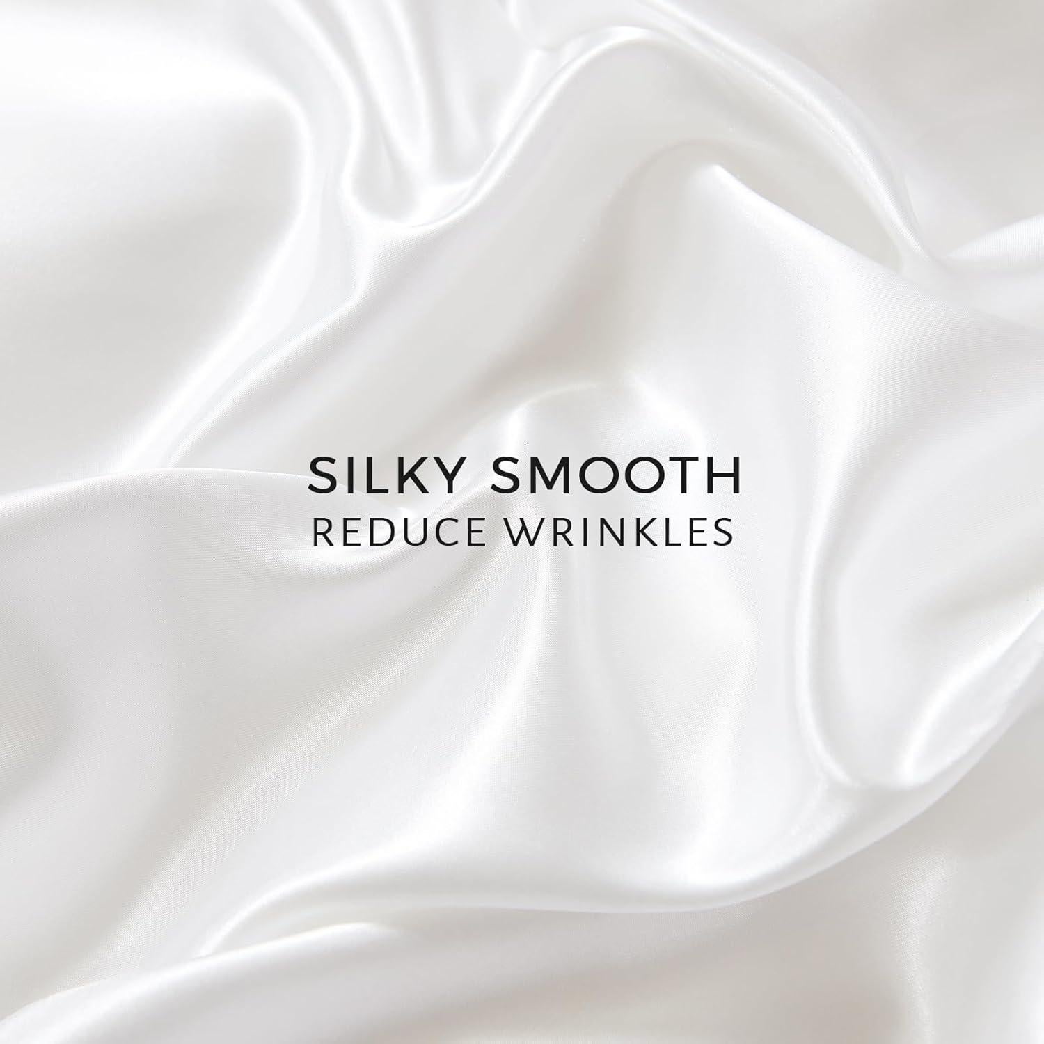 Funda de Edredón Satinada HOdo Home Queen 3 Piezas Blanca