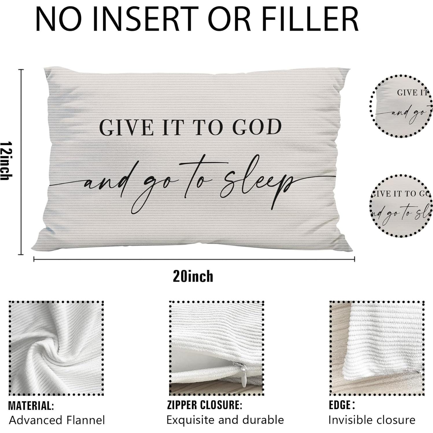 Funda de Almohada Terciopelo Knibeo 30.48x50.8 cm Crema