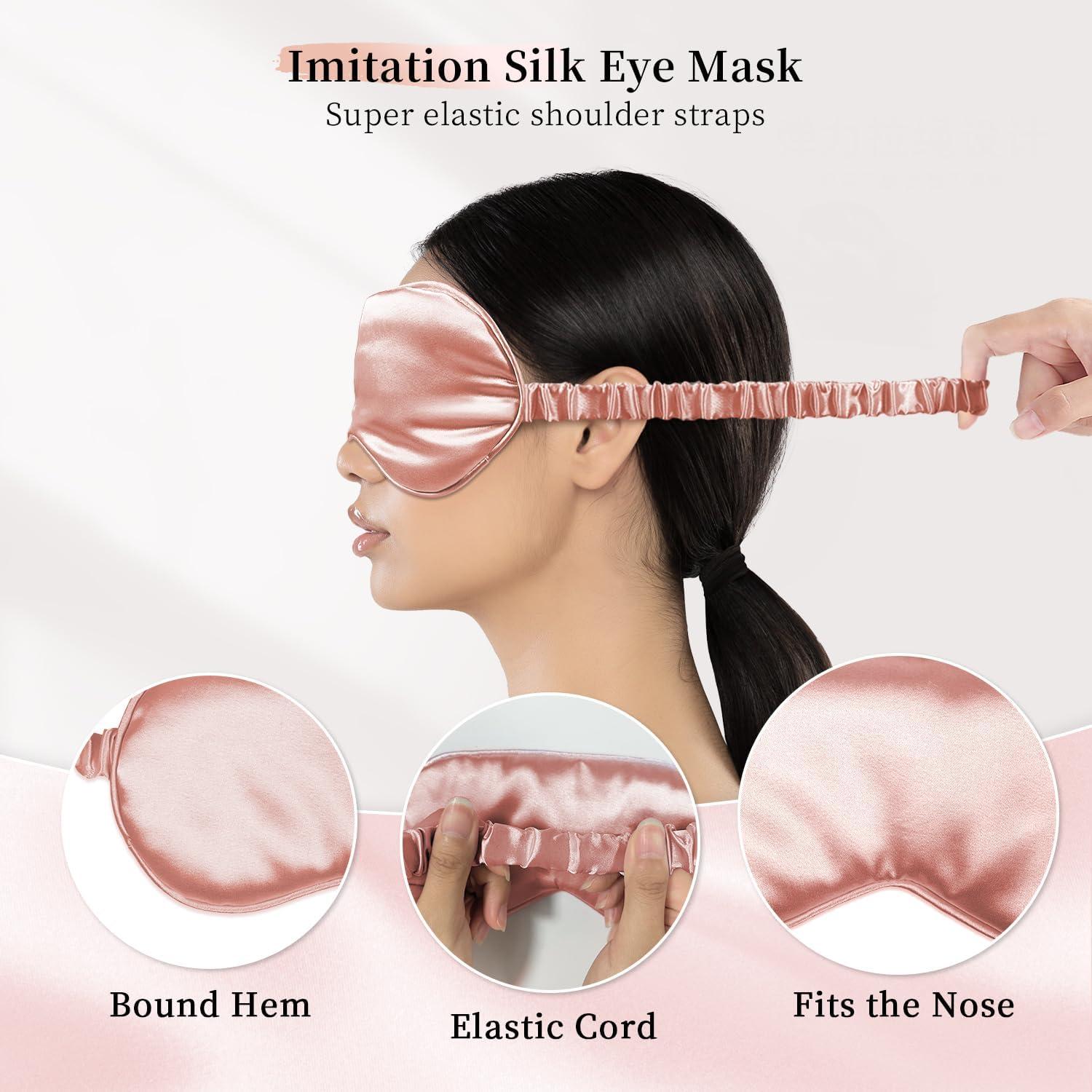 Juego de Fundas de Almohada de Seda Mis Cosas Novedosas 7 Piezas