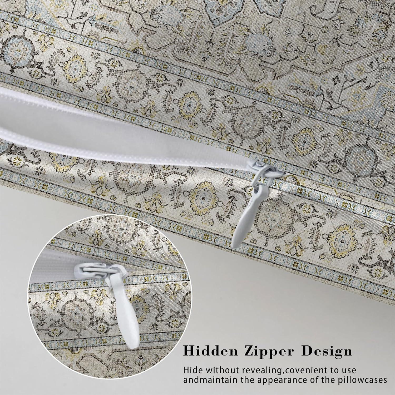 Funda de Almohada King JKJNLHJE Imitación Seda Beige 50.8x91.4 cm