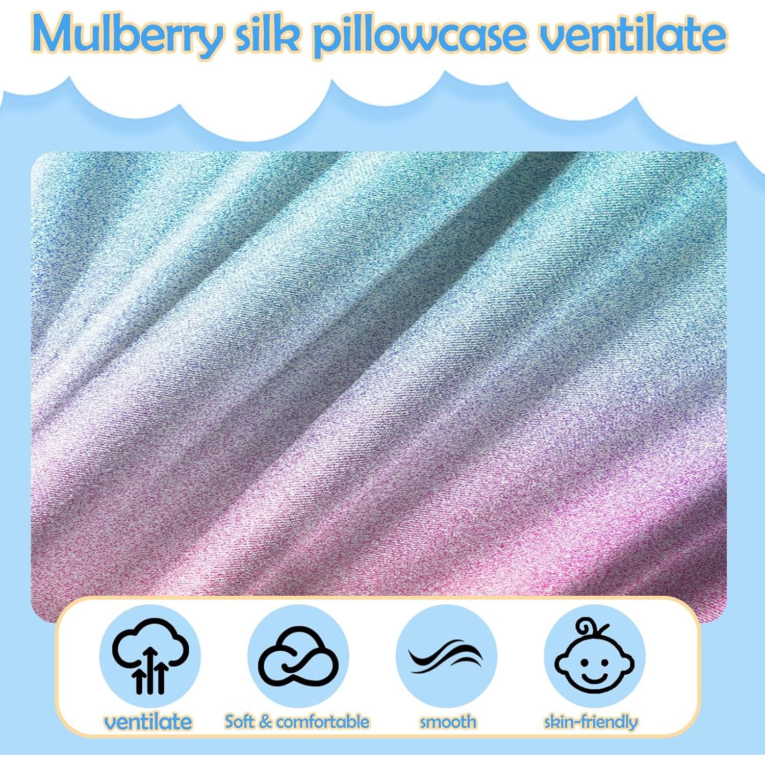 Funda de Almohada de Satén GABraden 2PCS Estándar 66x51cm