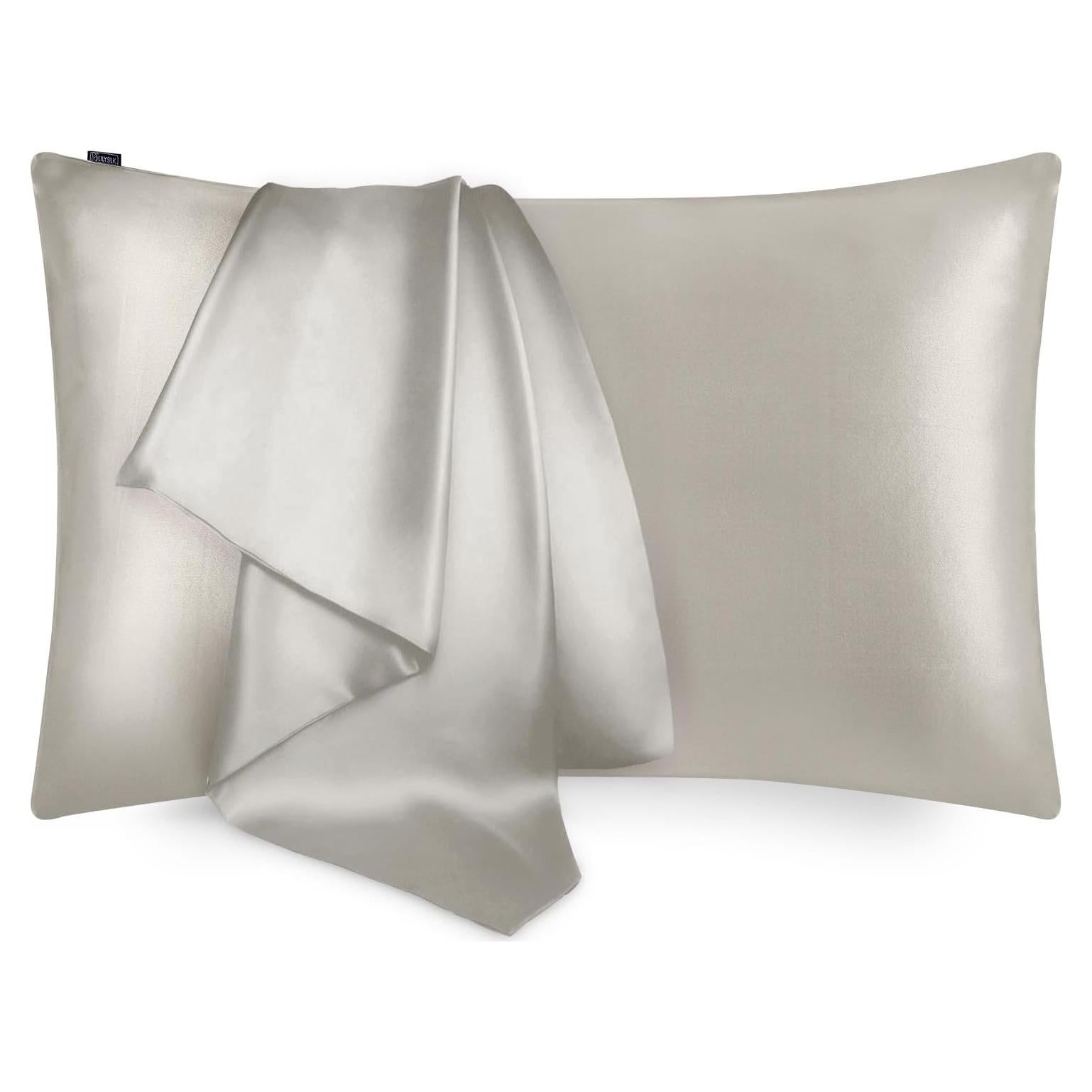 Funda de Almohada de Seda 25 Momme LILYSILK Estándar 51x66 cm