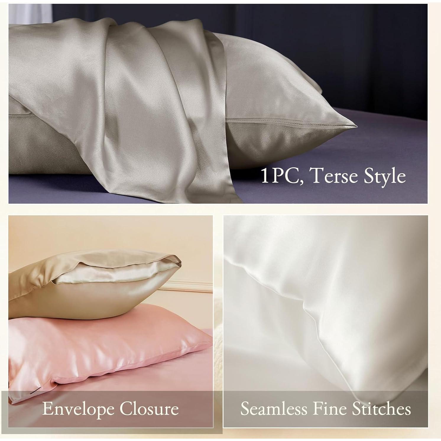 Funda de Almohada de Seda 25 Momme LILYSILK Estándar 51x66 cm