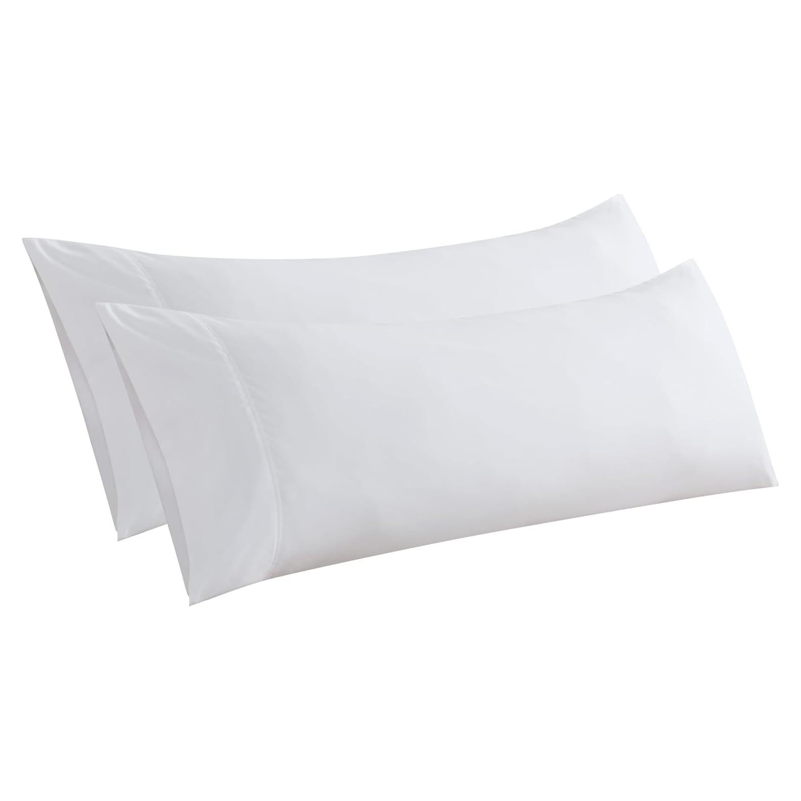 Funda de Almohada de Cuerpo WhatsBedding - Paquete de 2, Microfibra Suave 50.8x137.2 cm