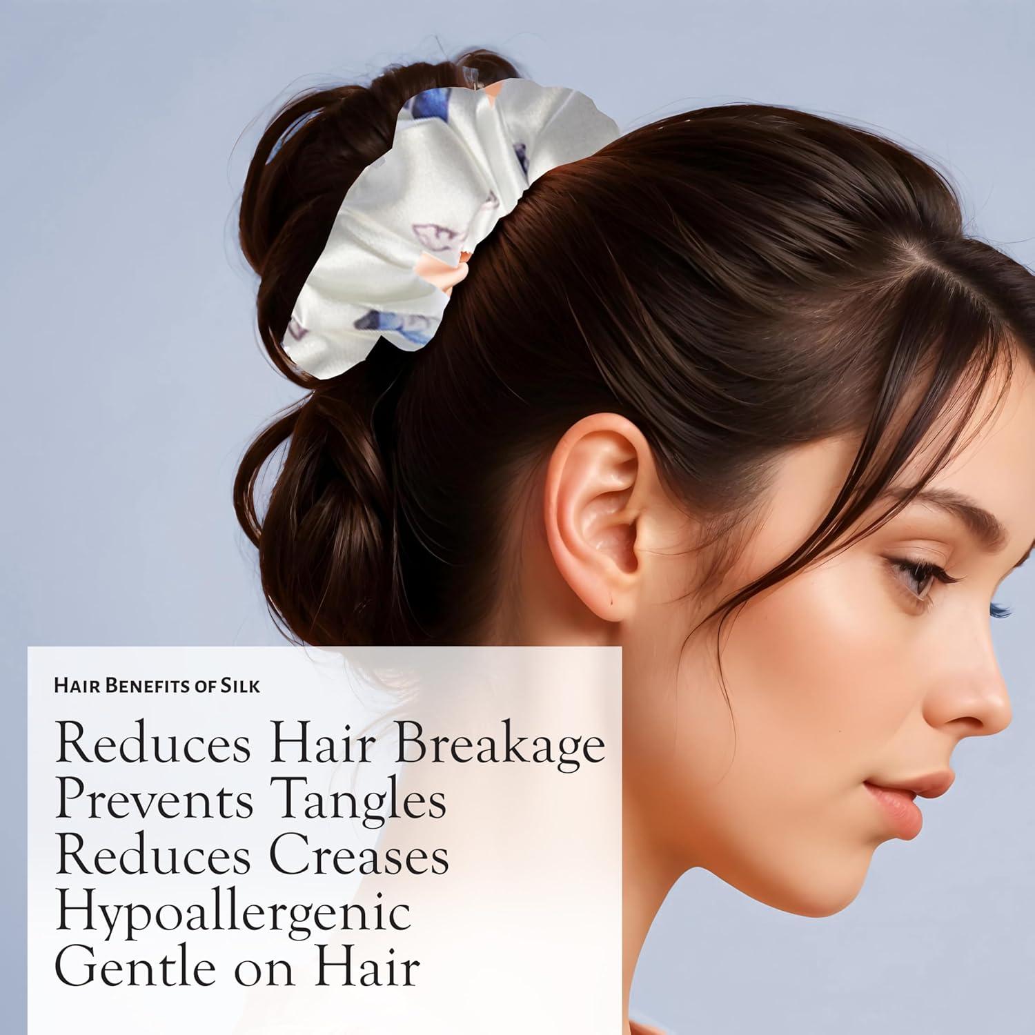 Juego de Fundas de Almohada de Seda de Morera Queen - Mariposas