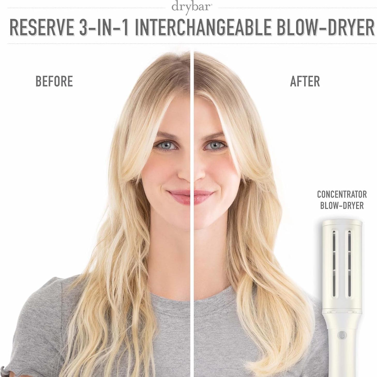 Secador de Pelo 3 en 1 Drybar Reserve 11.6x32.3cm 0.45kg