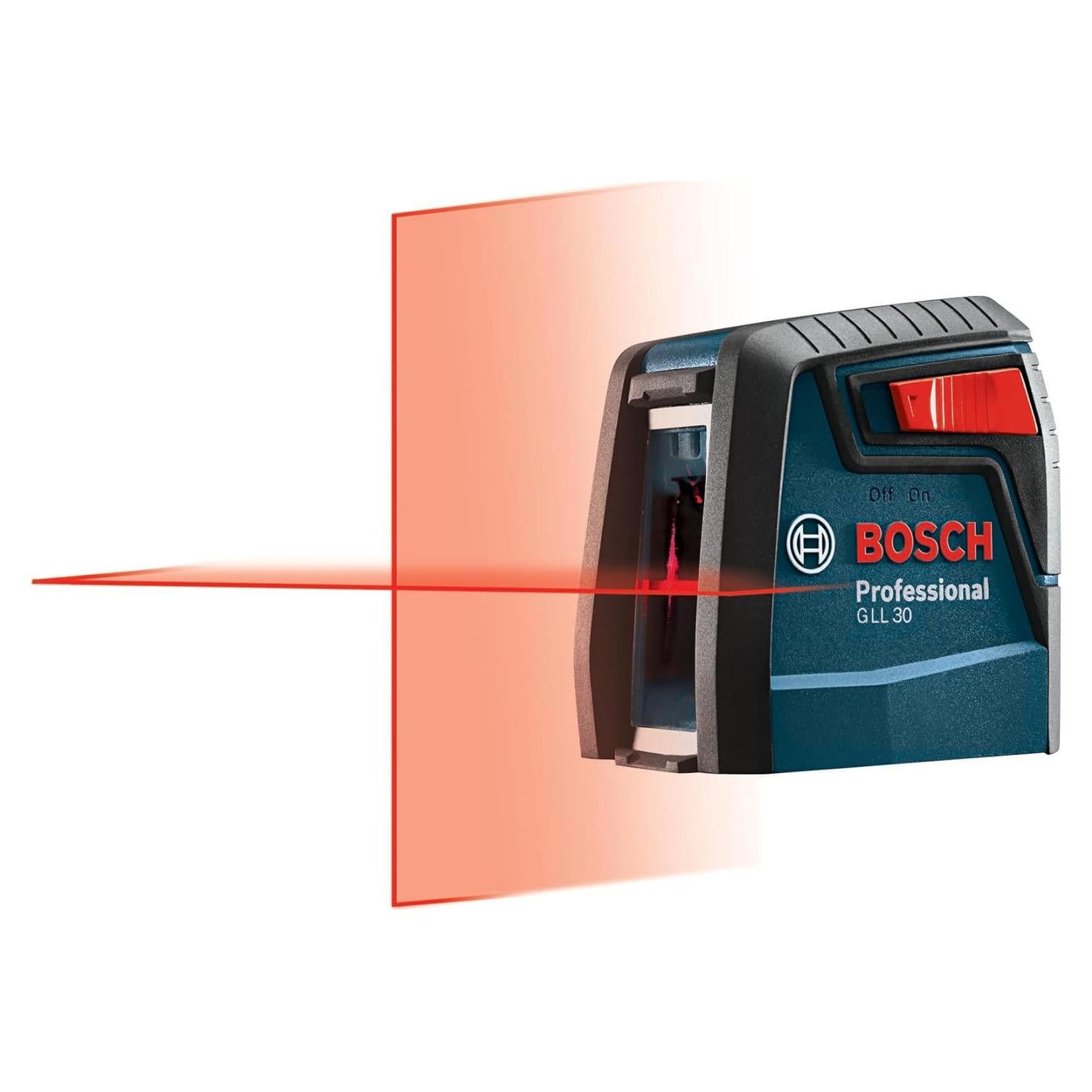 Láser de Línea Cruzada Bosch GLL 30 Autocompensado 9.14m