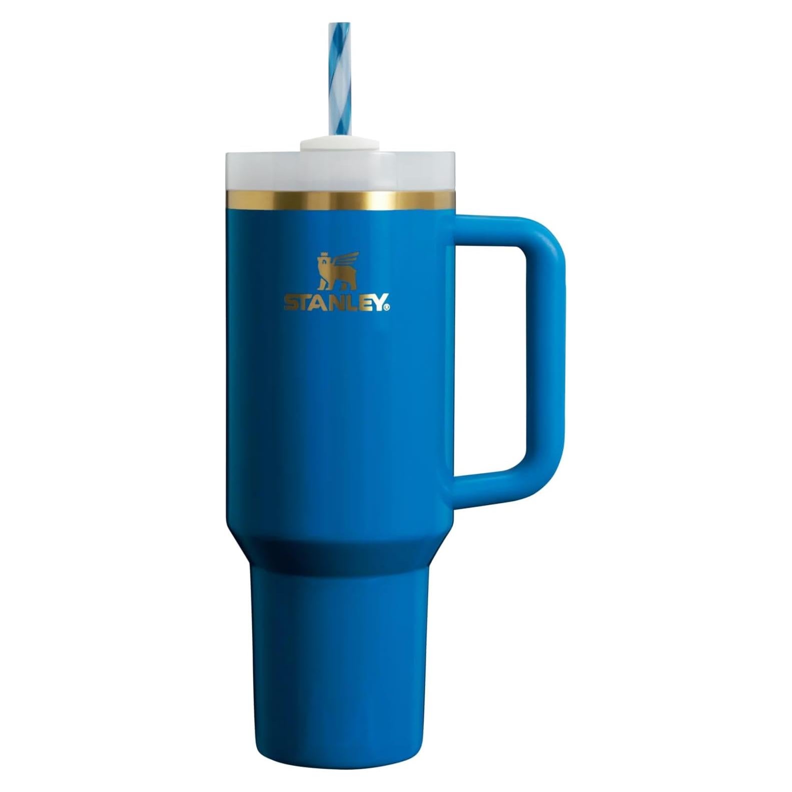 Tumbler Stanley Quencher H2.0 40 oz Acero Inoxidable Azul