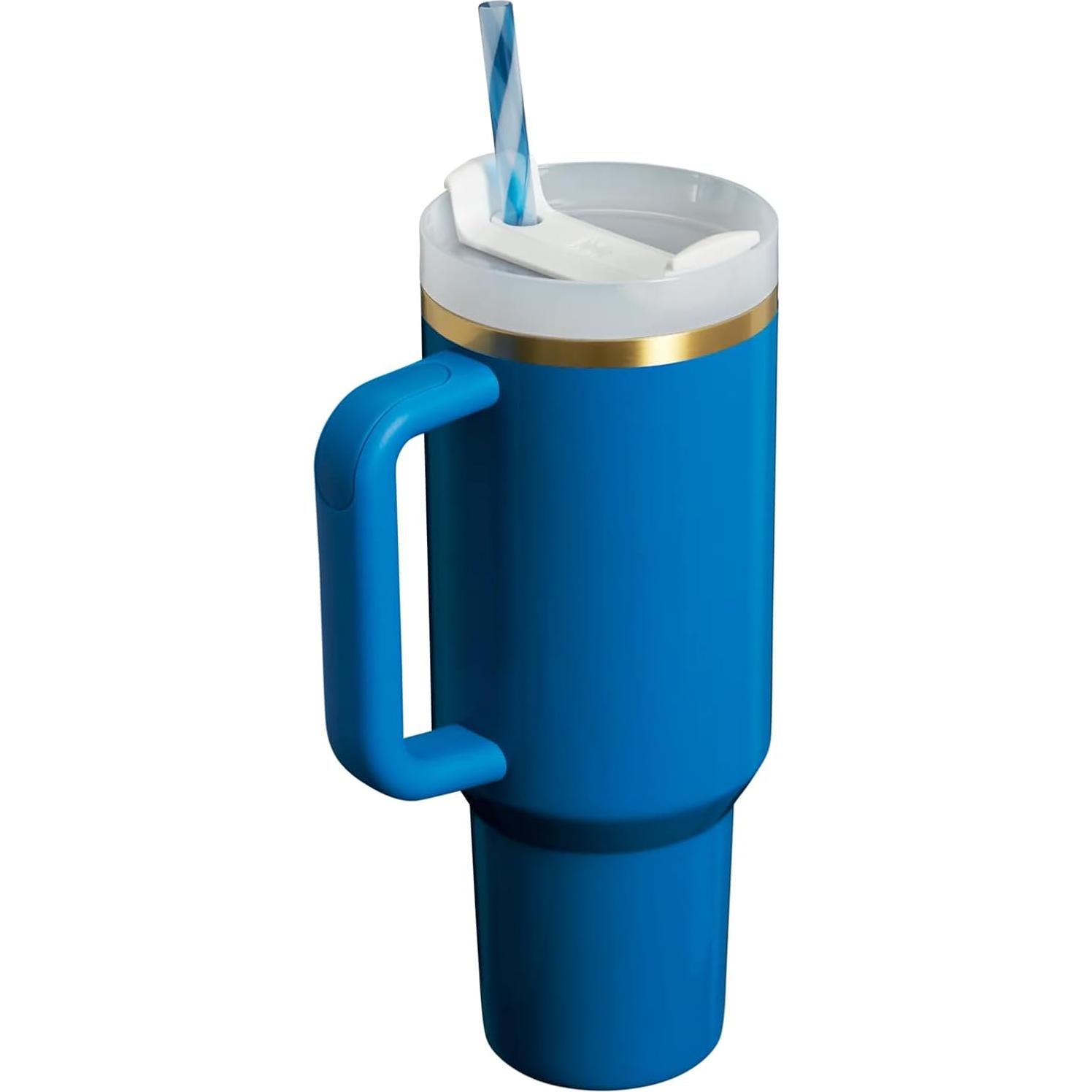 Tumbler Stanley Quencher H2.0 40 oz Acero Inoxidable Azul
