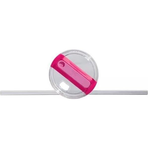 Taza Stanley Quencher H2.0 1183 ml Rosa Cosmo Aislada