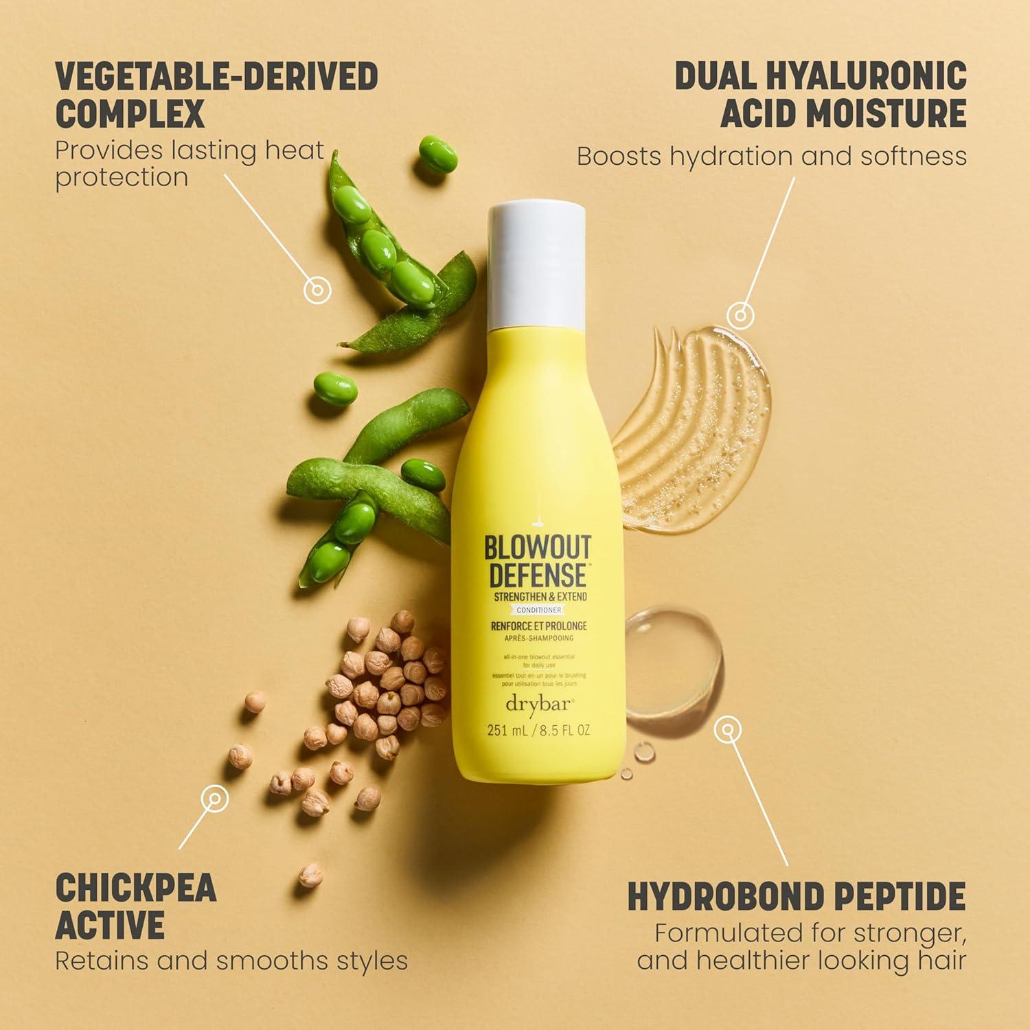 Acondicionador Defensa Blowout Drybar 240g - Textura Ligera