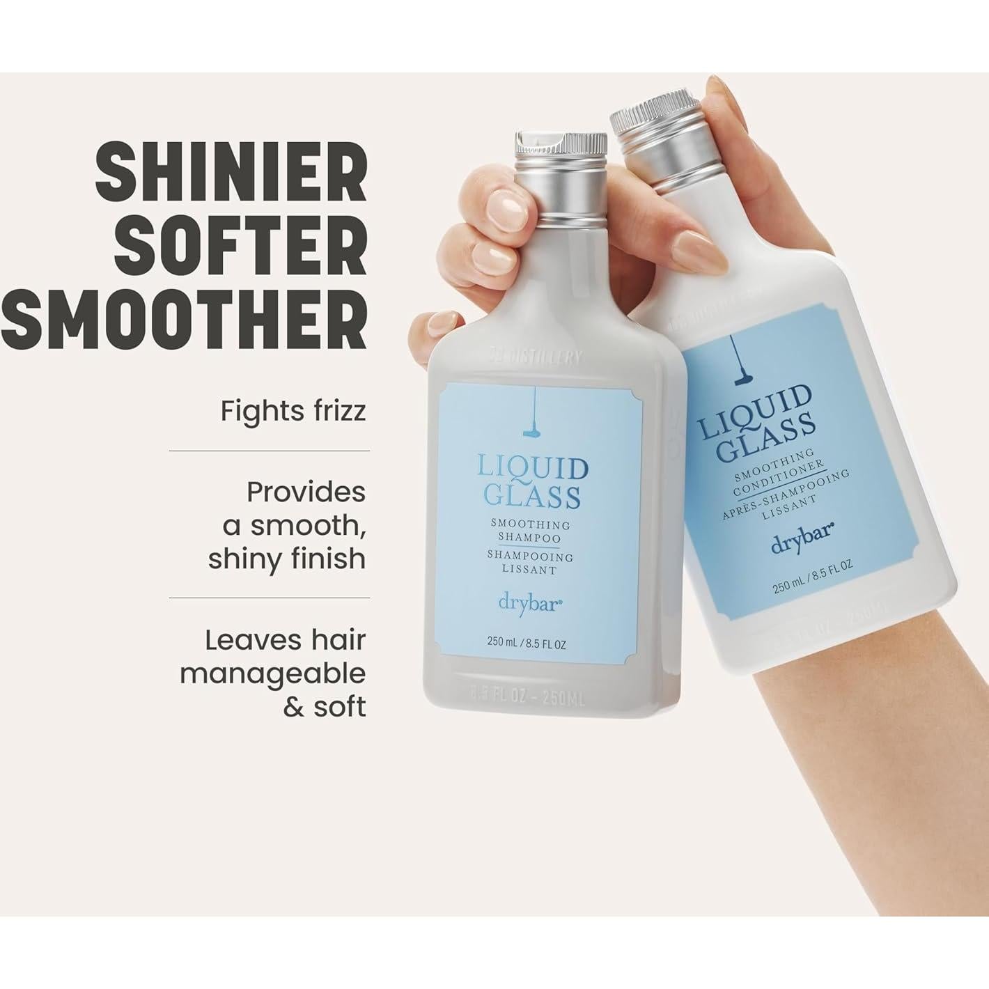 Acondicionador Smoothing Liquid Glass Drybar 250 ml Vegano