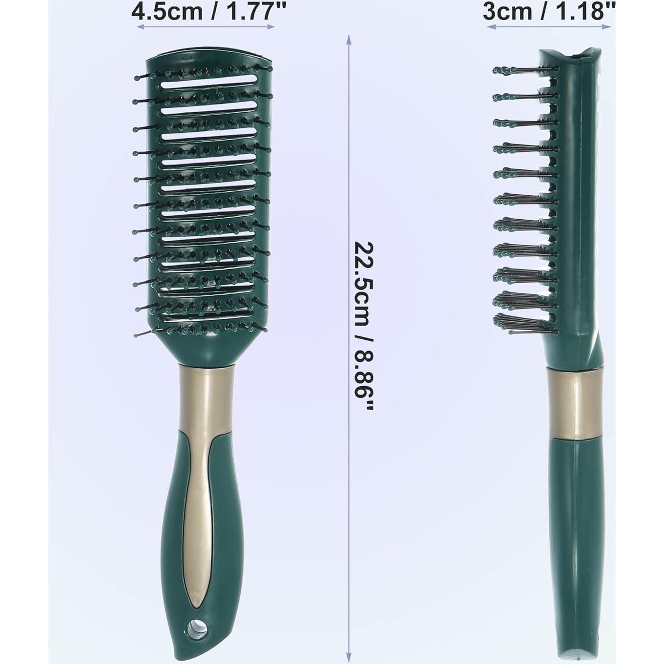 Cepillo Desenredante Ventilado VOCOSTE Verde para Todo Tipo de Cabello