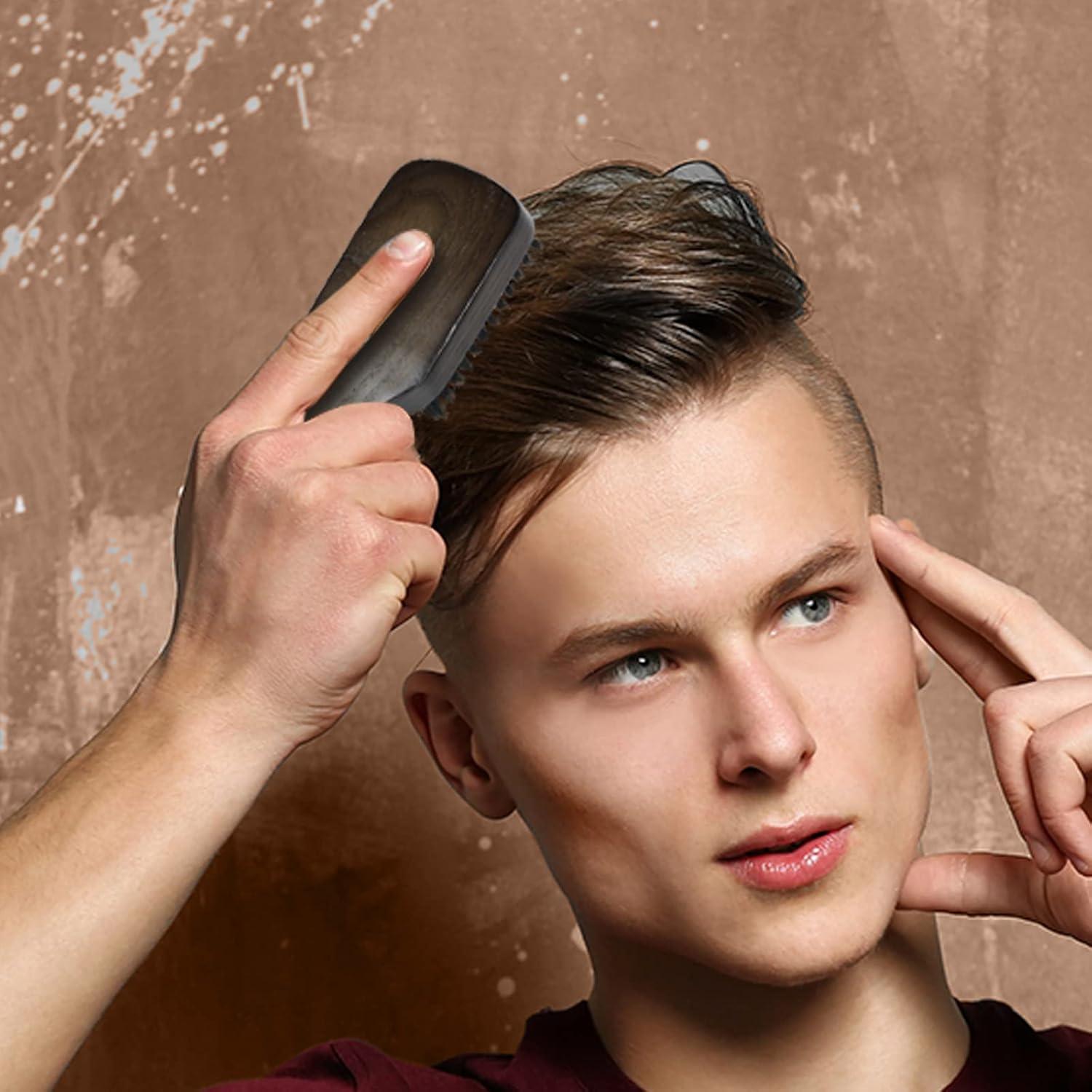 Cepillo de Cerda de Jabalí JIXIU para Cabello y Barba - 18cm