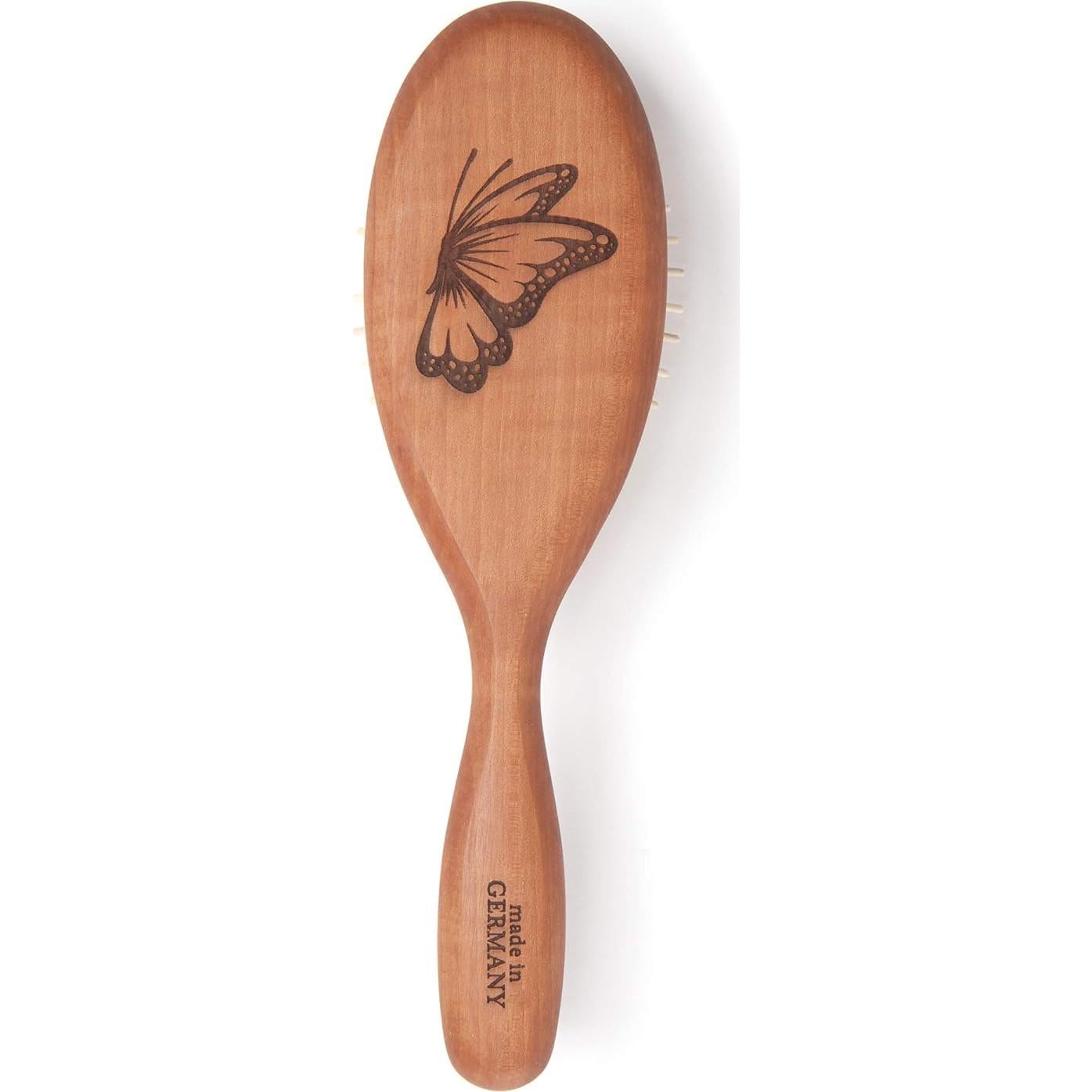 Cepillo de Madera Natural Antibreakage para Cabello - Hecho en Alemania