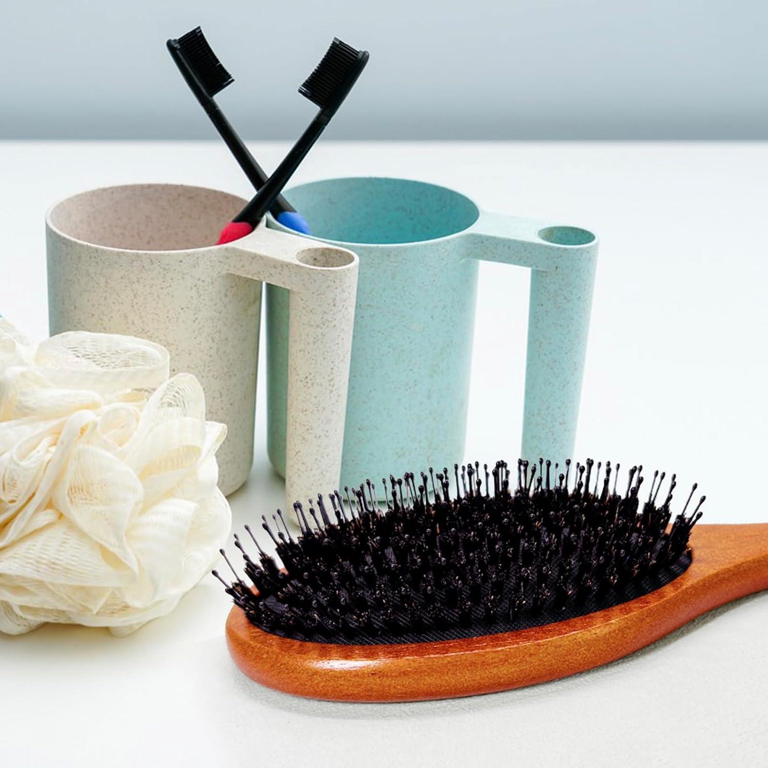 Cepillo de Madera Natural Rain's Secret para Cuidado del Cabello