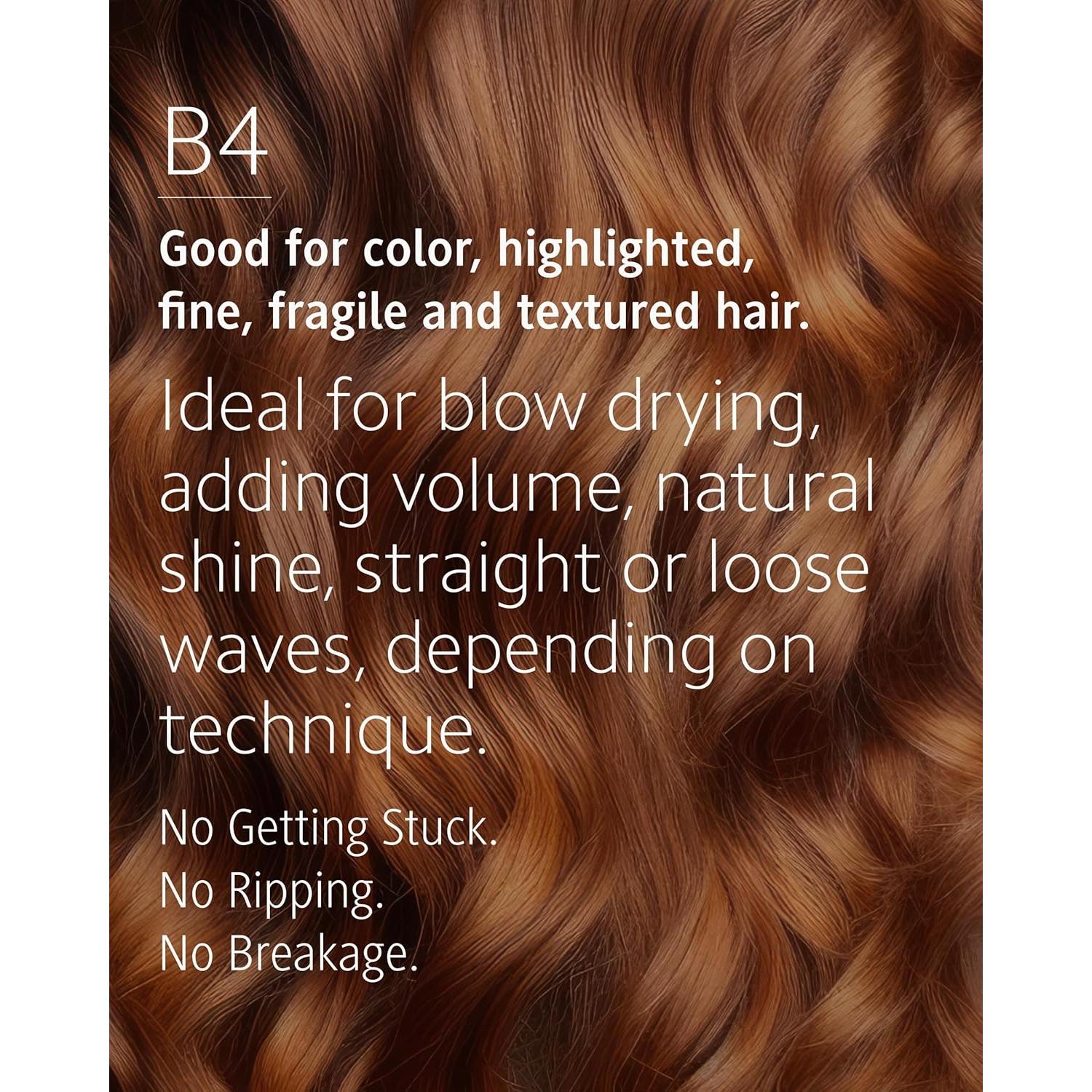 Cepillo Redondo Ibiza Hair B4 65mm Cerda de Jabalí y Nylon