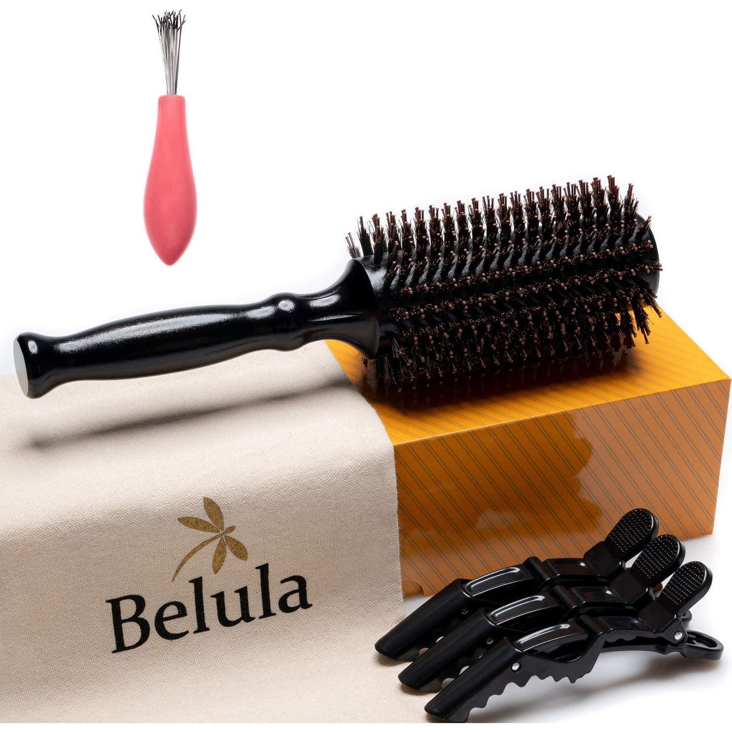 Conjunto de Cepillos Belula - Cerda de Jabalí 6.1 cm para Cabello