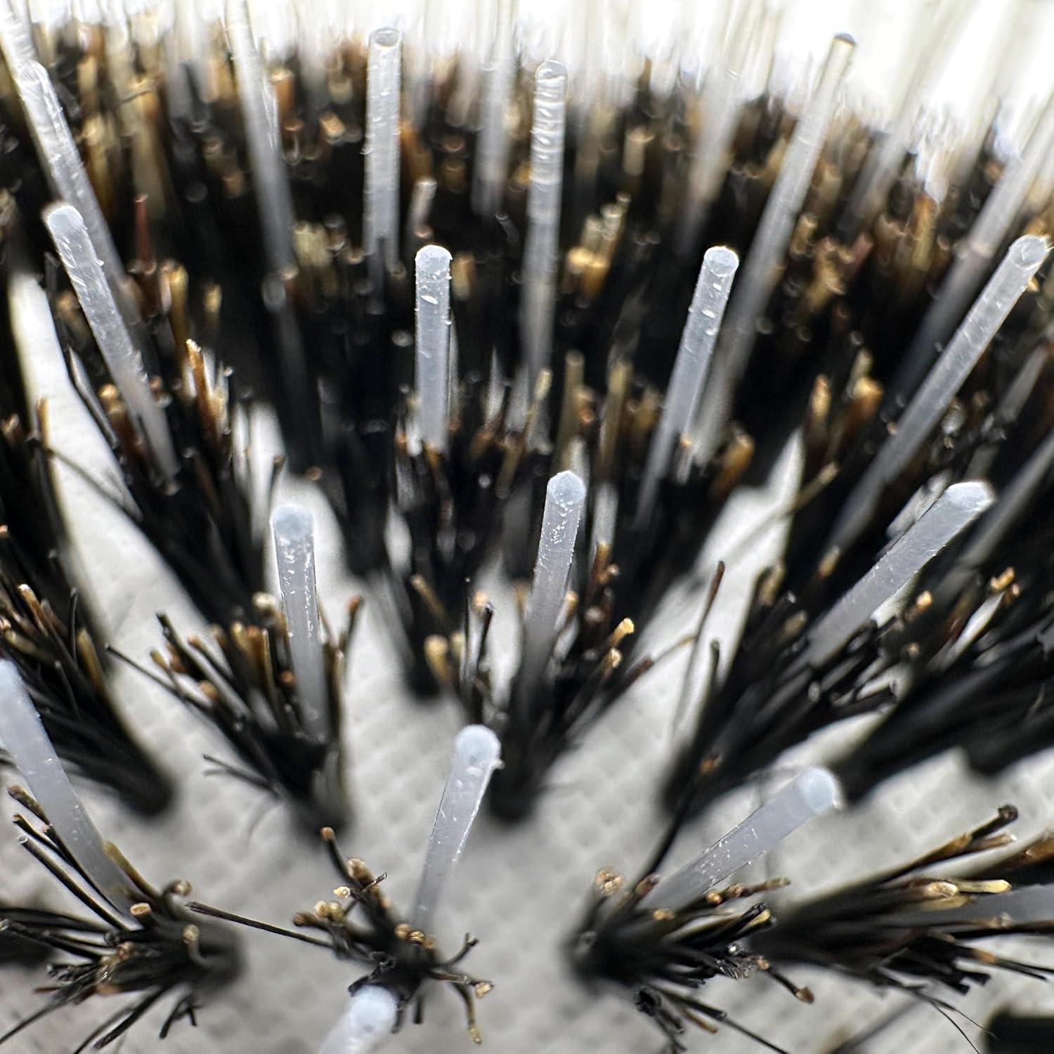 Cepillo Ovalado Phillips Brush Negro con Cerdas de Jabalí