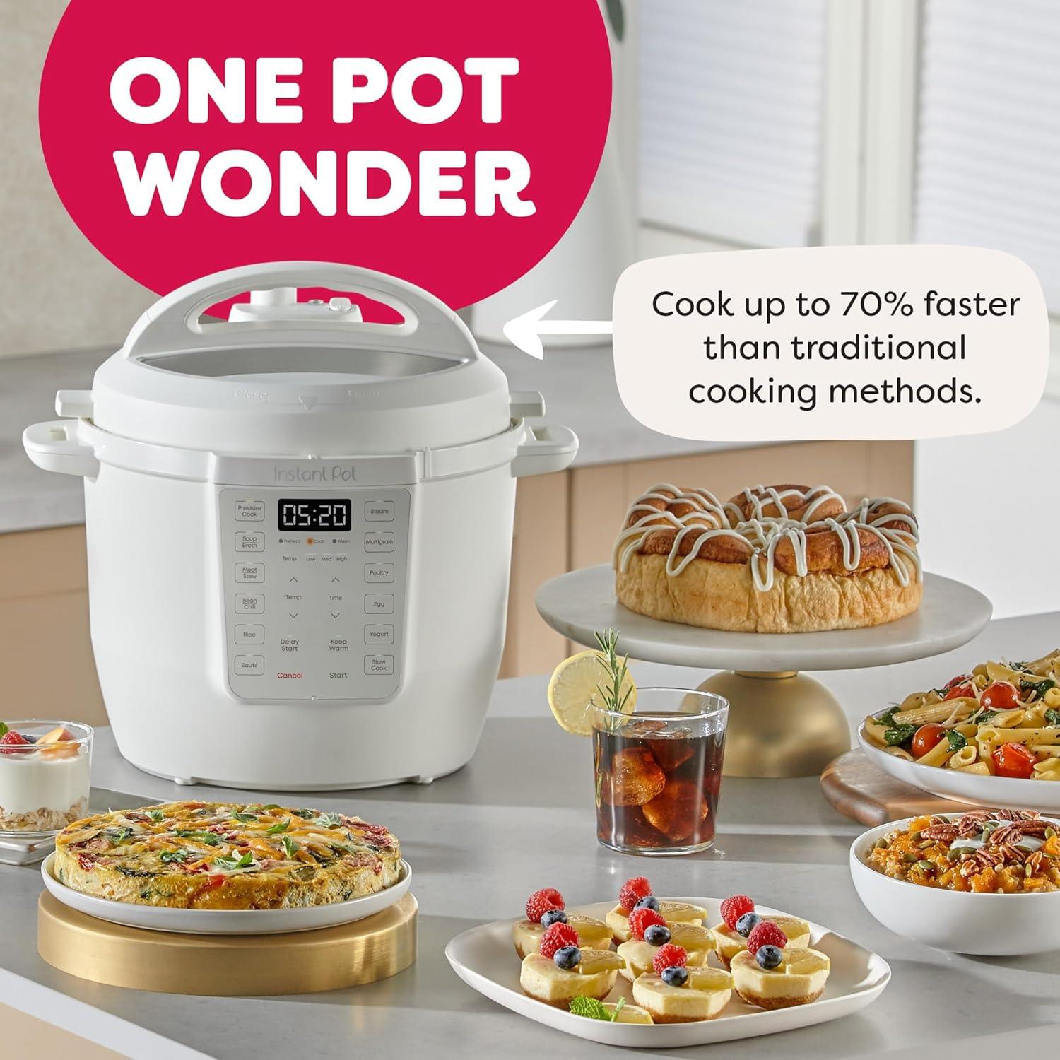 Olla a Presión Instant Pot RIO 6QT 7-en-1 Acero Inoxidable