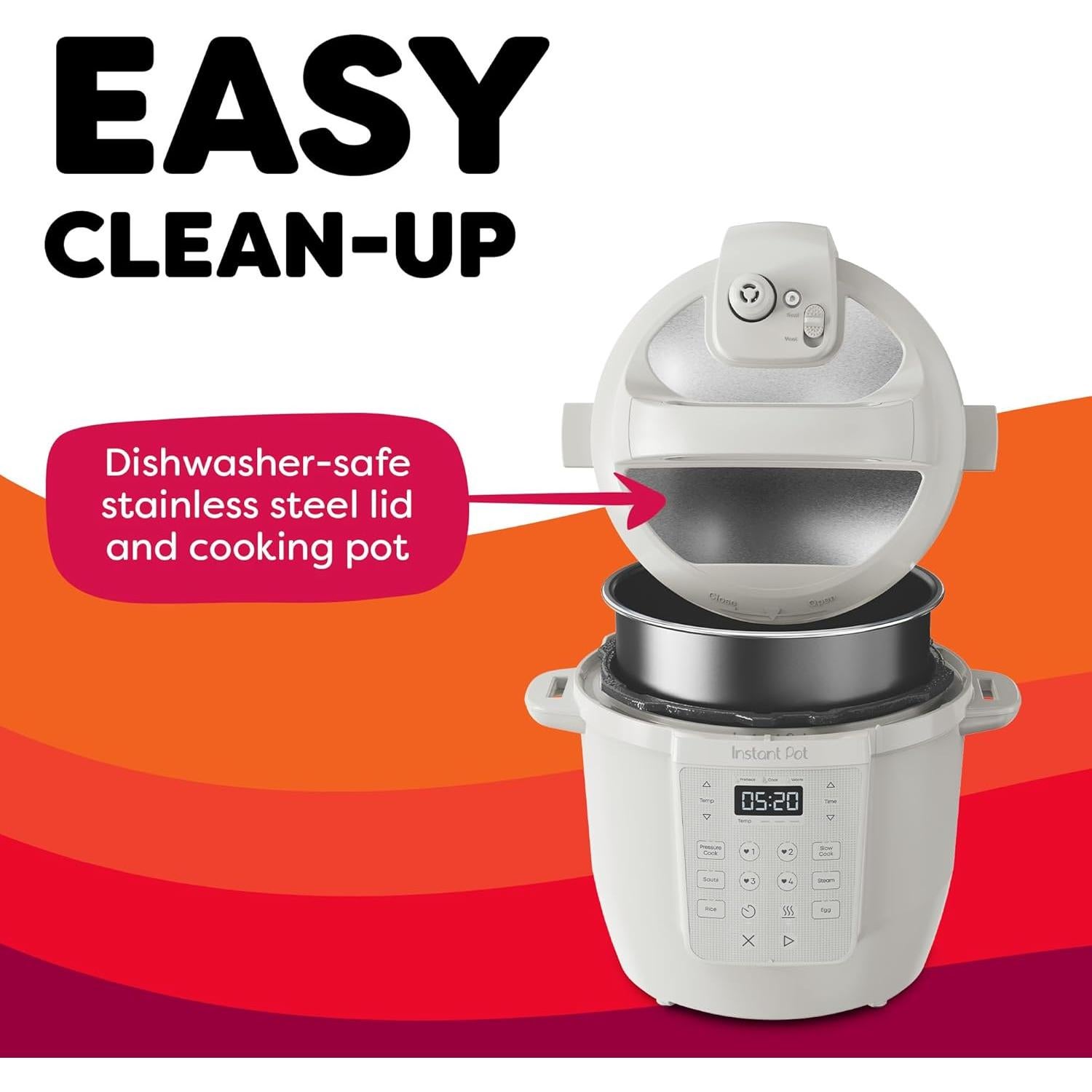 Olla a Presión Instant Pot RIO 6QT 7-en-1 Acero Inoxidable