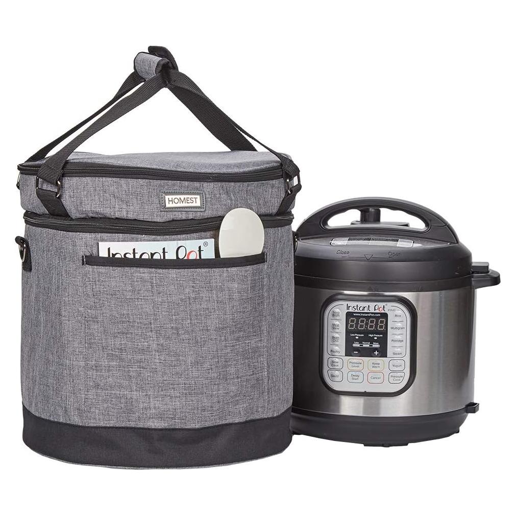 Bolsa de Transporte HOMEST para Olla Instantánea 8QT Gris