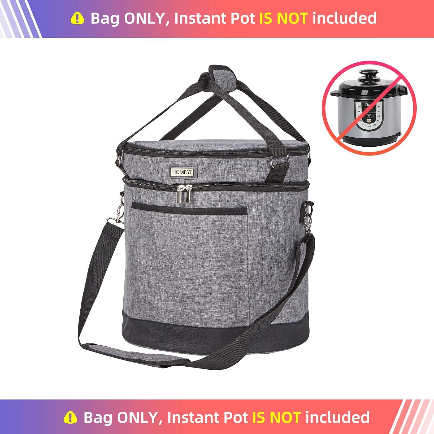 Bolsa de Transporte HOMEST para Olla Instantánea 8QT Gris