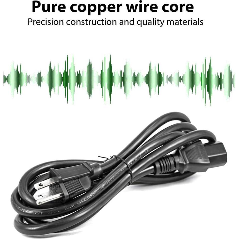 Cable de Alimentación 1.5m ZoneFly para Instant Pot y Cocinas