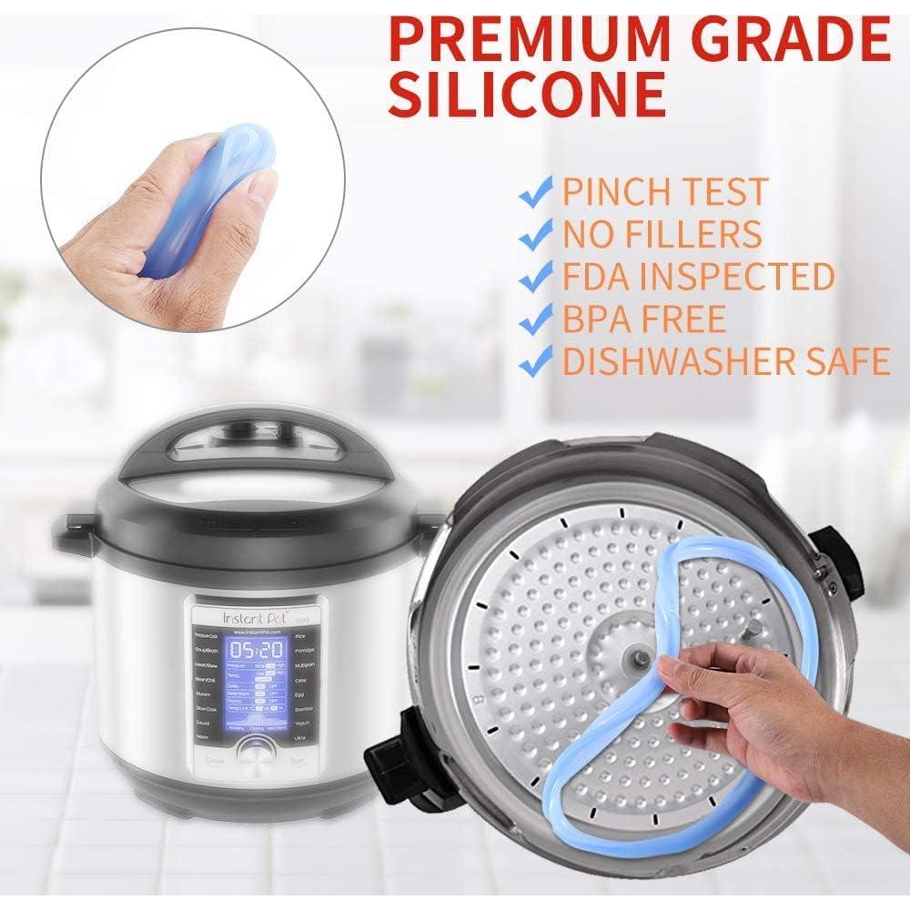 Anillo de Sellado de Silicona ZoneFly para Olla a Presión 3 Qt