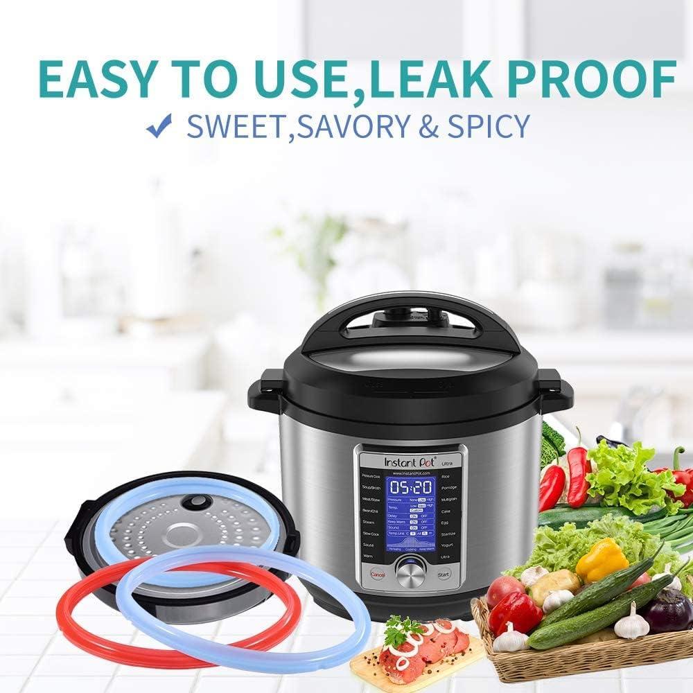 Anillo de Sellado de Silicona ZoneFly para Olla a Presión 3 Qt