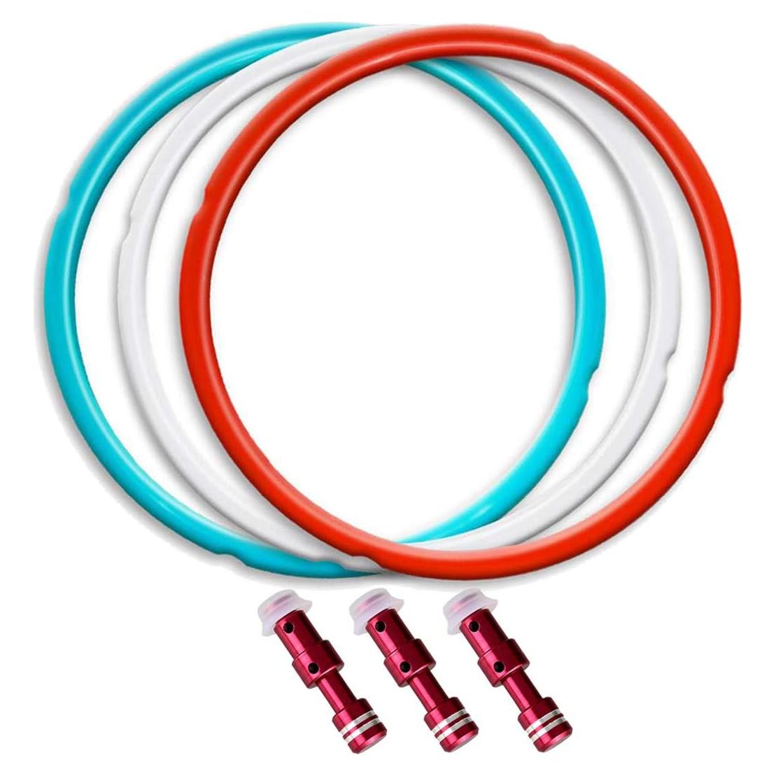 Accesorios para Olla a Presión Newkiton 6QT - 3 Anillos + Válvulas