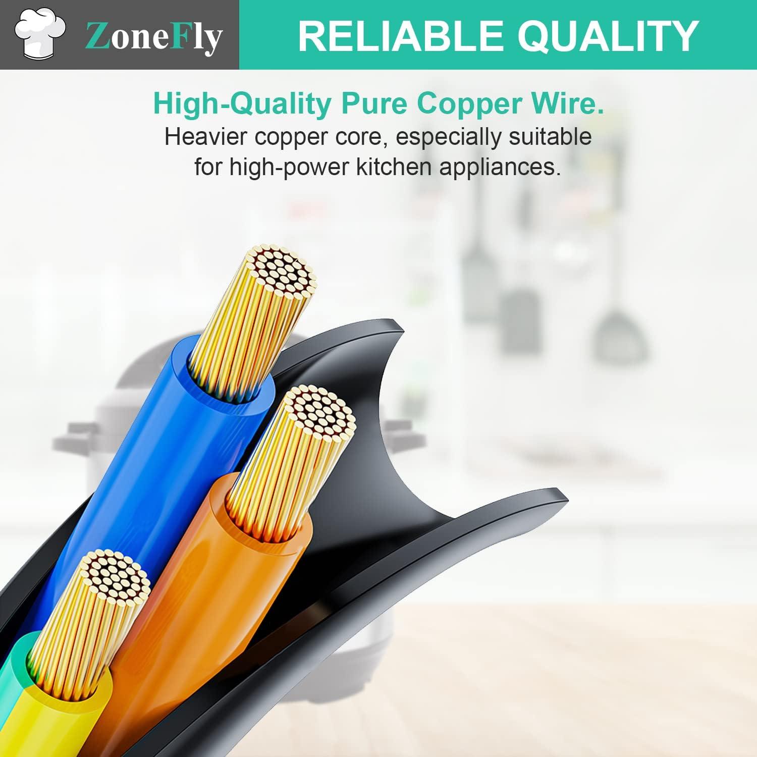 Cable de Alimentación Zonefly para Olla de Presión y Arrocera