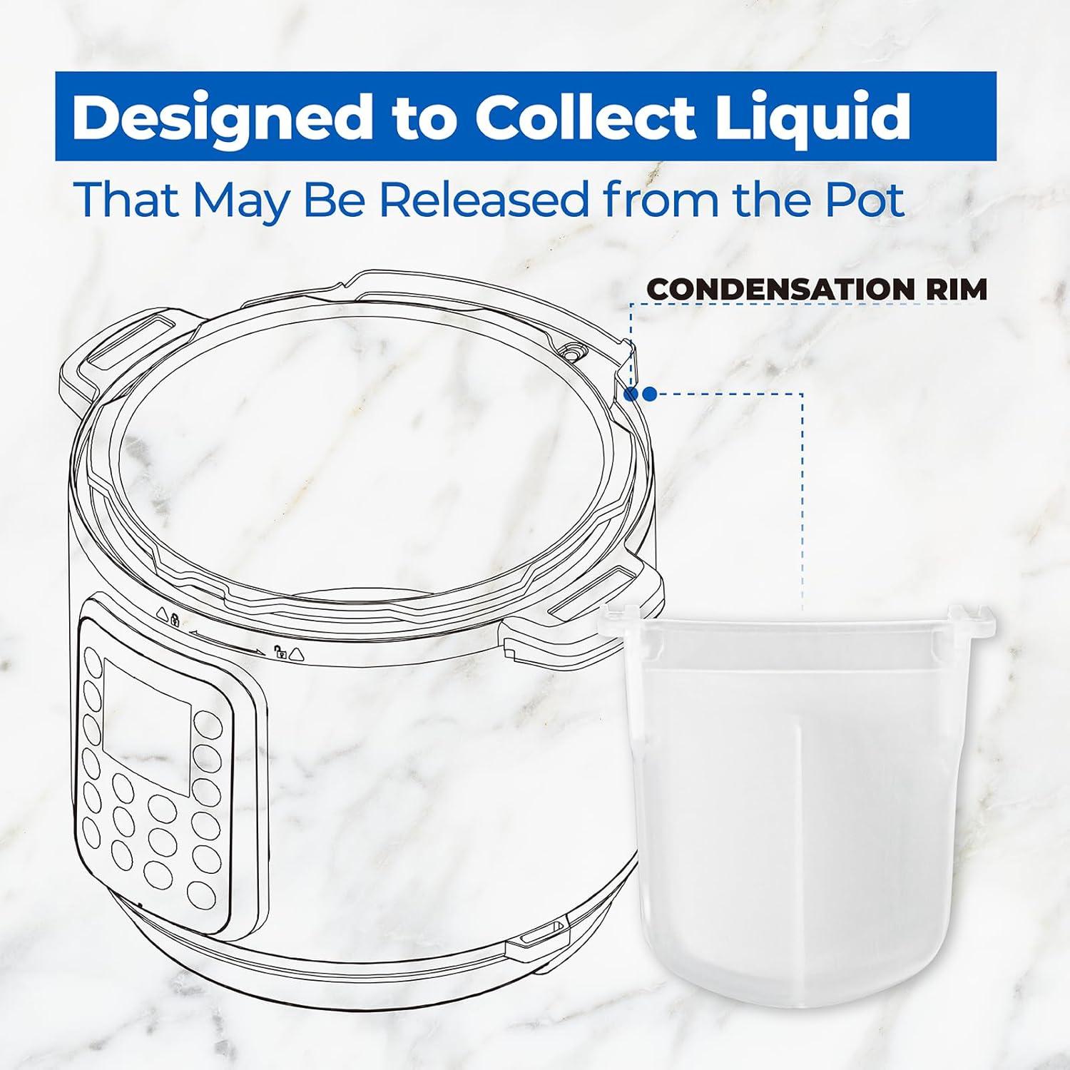 Taza Colectora de Condensación Antoble para Instant Pot Mini 3 Qt