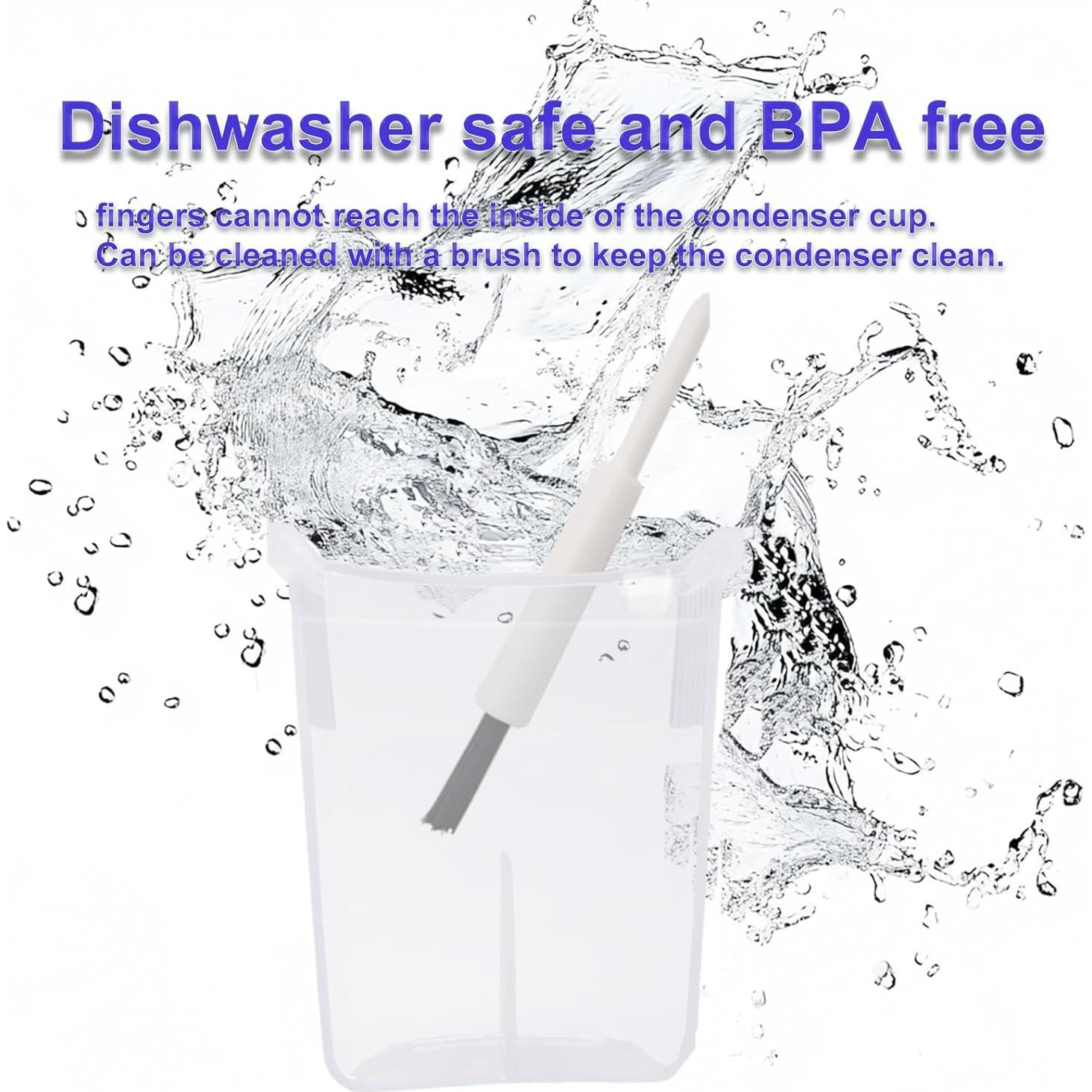 Juego de 3 tazas colectoras de condensación Eiranoly para Instant Pot