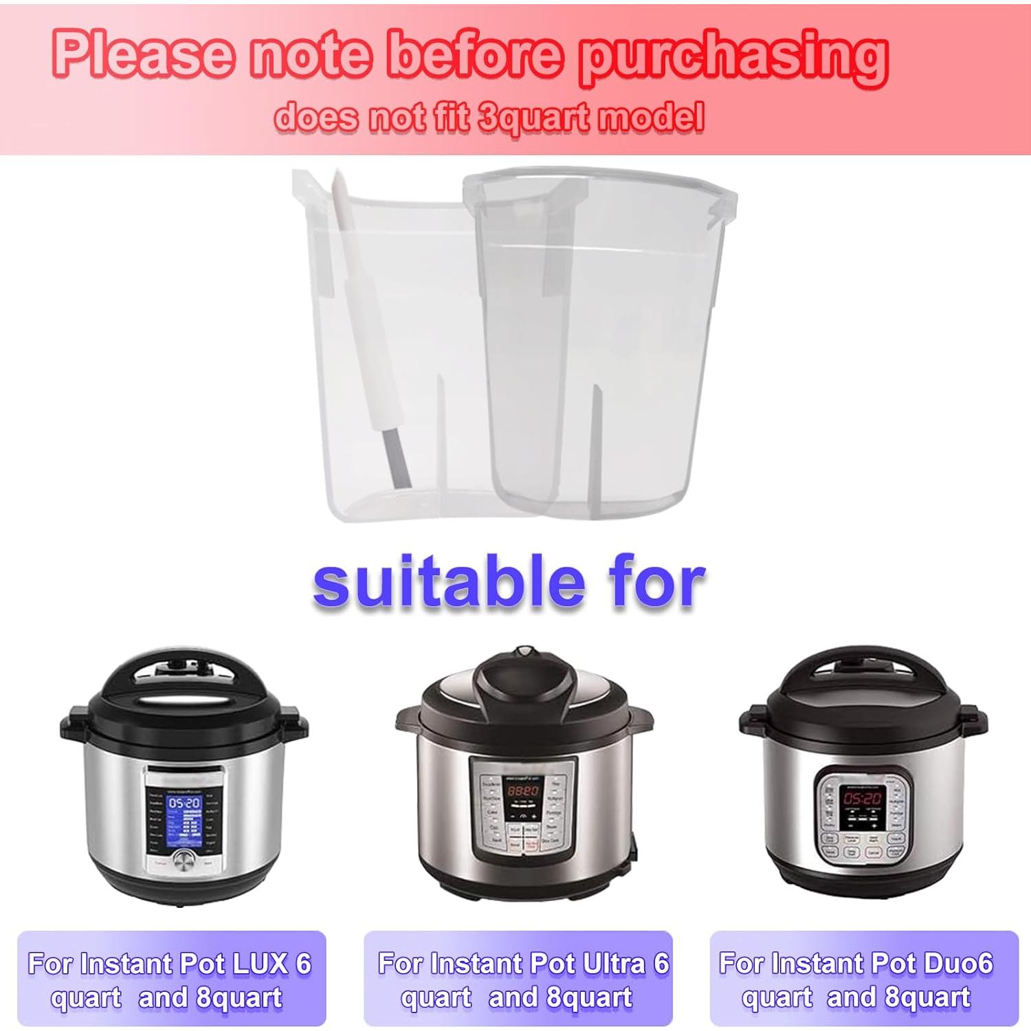 Juego de 3 tazas colectoras de condensación Eiranoly para Instant Pot