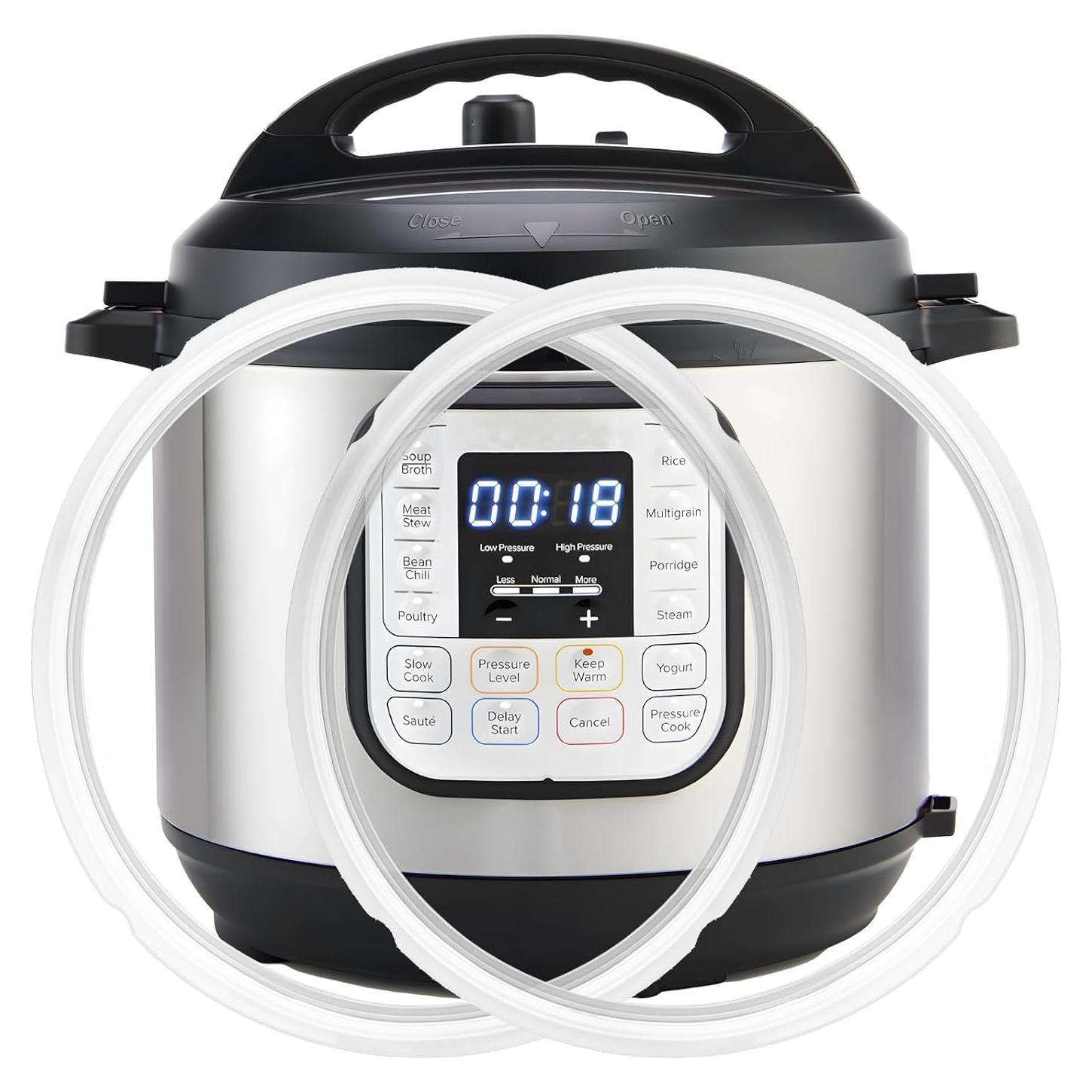 Paquete de 2 Anillos de Sellado Silicona para Instant Pot 6QT