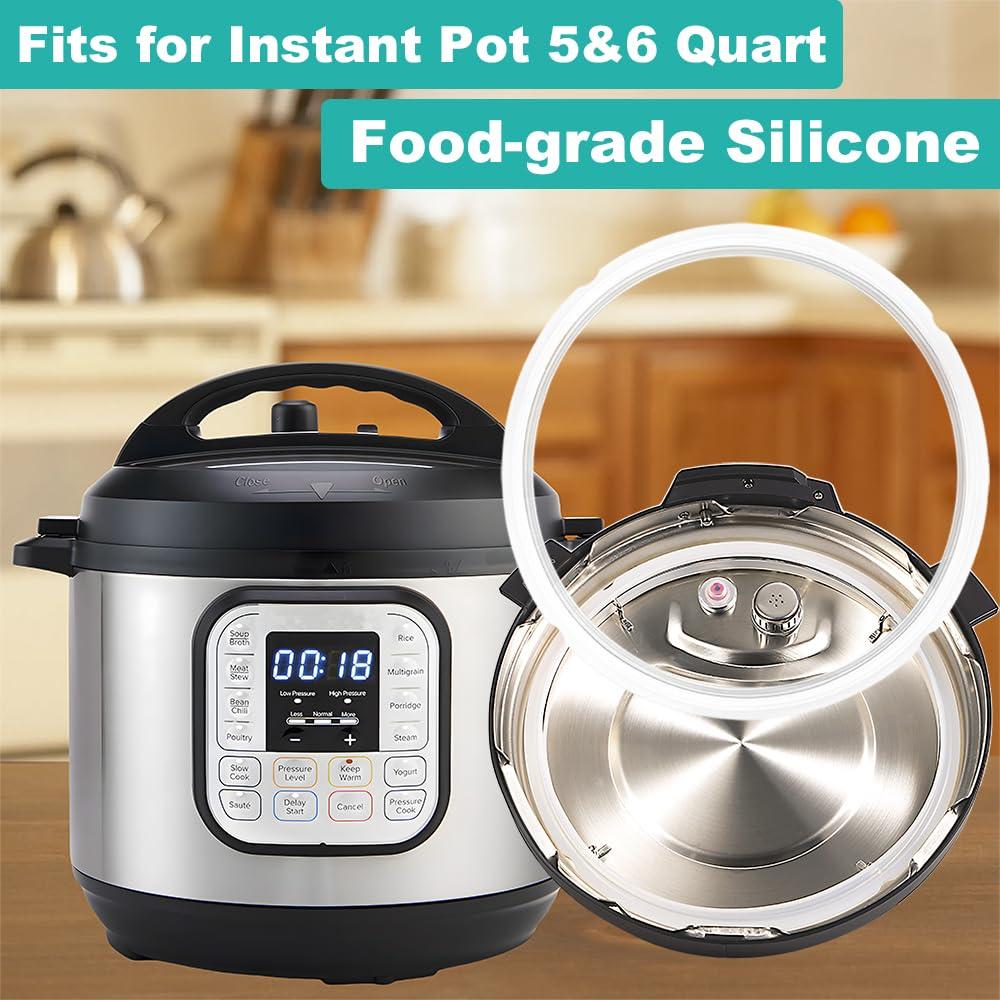 Paquete de 2 Anillos de Sellado Silicona para Instant Pot 6QT