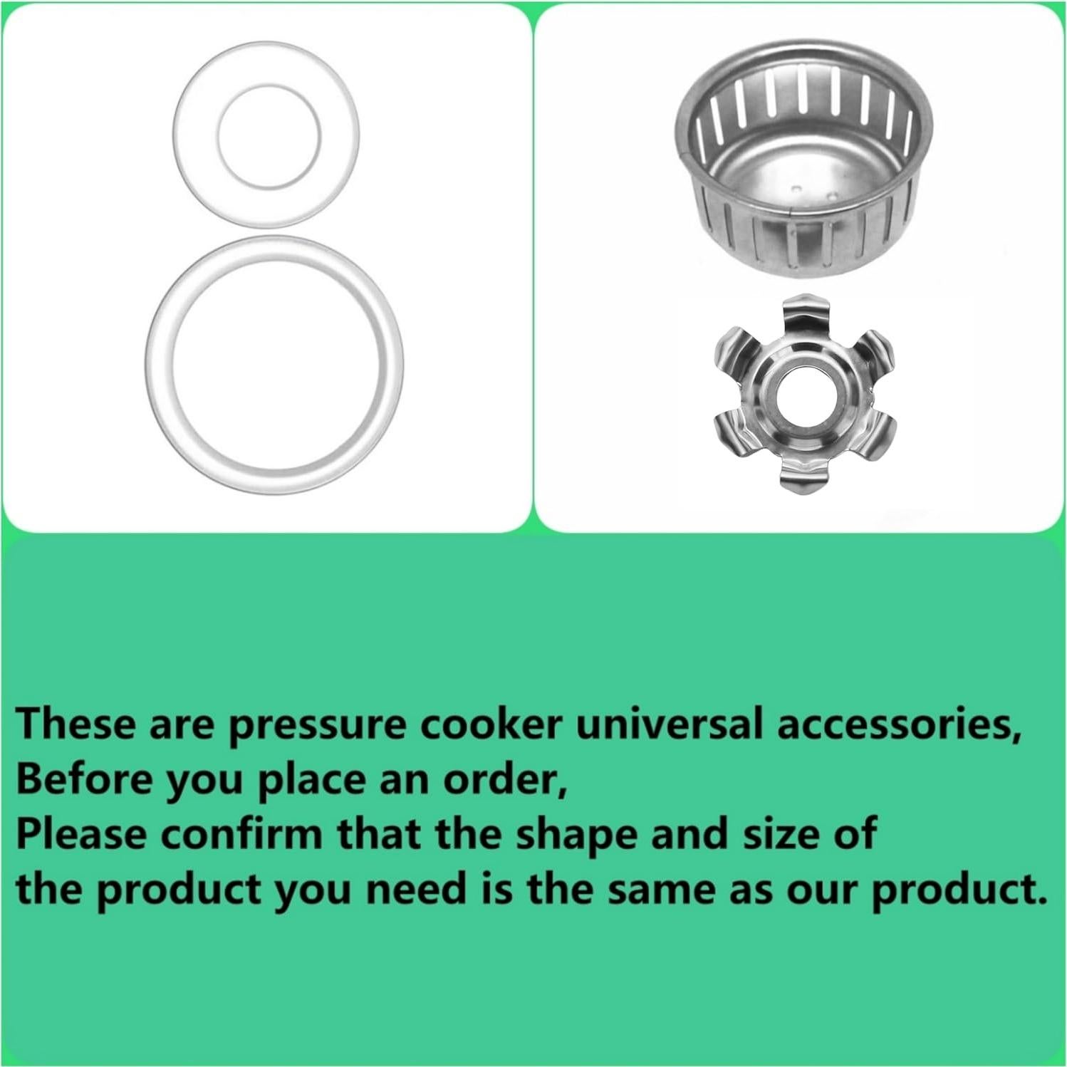 10 Piezas Repuesto Instant Pot Pro 6QT Pnltae - Anillo, Válvula