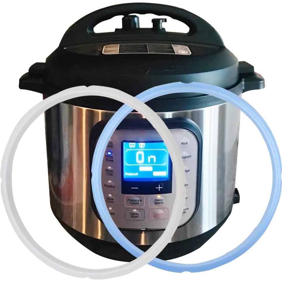 Piezas de Repuesto Wocst para Instant Pot Duo 8Qt - Anillo y Válvula